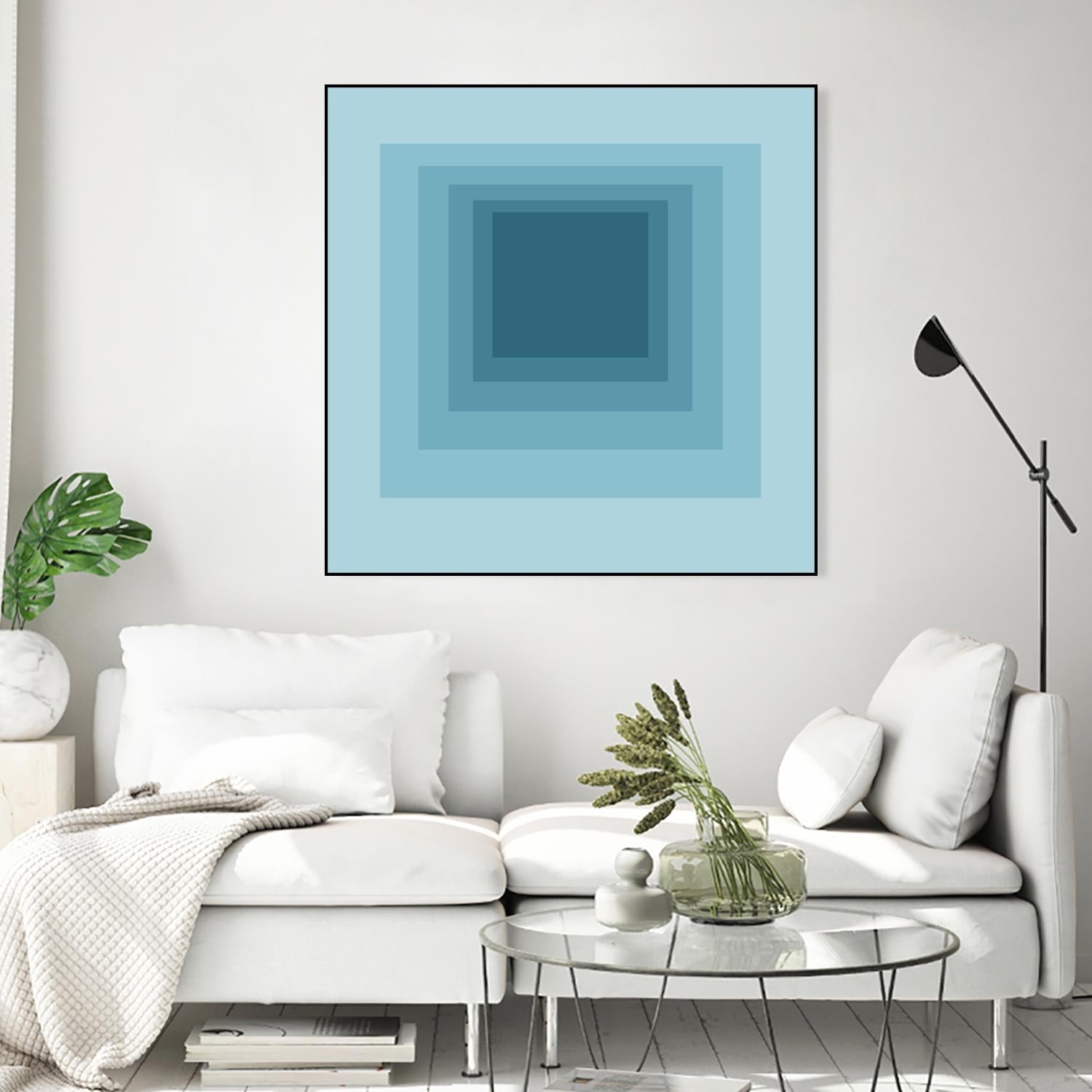 After Josef K by GI ArtLab on GIANT ART - blue abstract