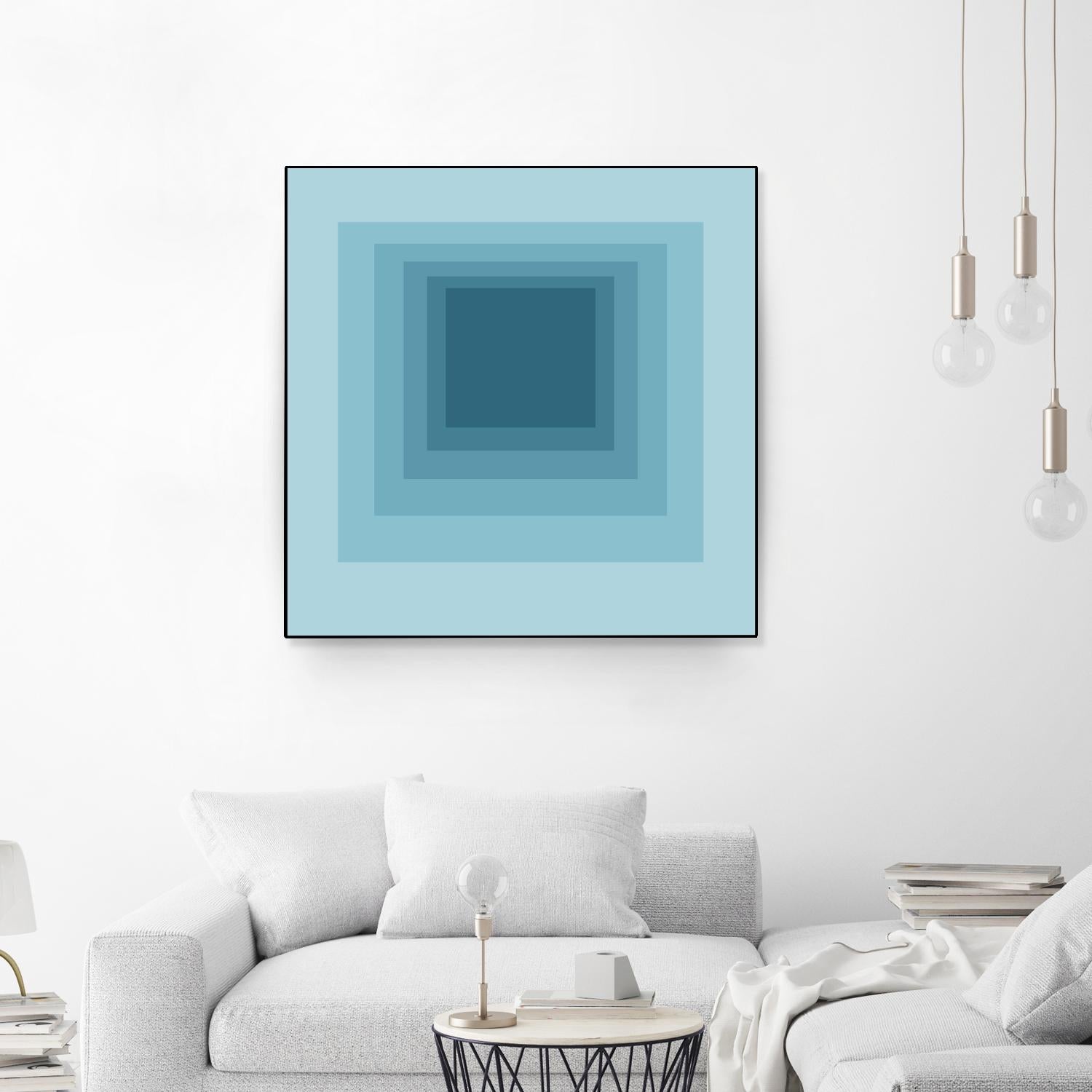 After Josef K by GI ArtLab on GIANT ART - blue abstract