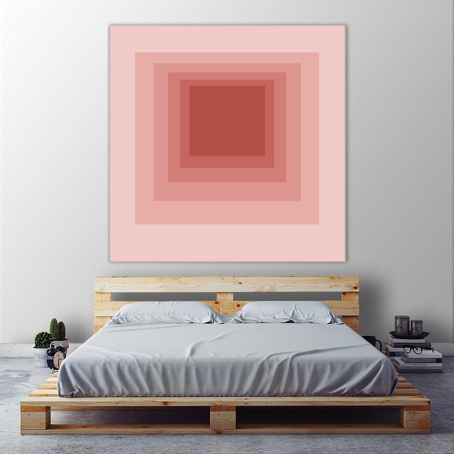 After Josef O by GI ArtLab on GIANT ART - pink abstract