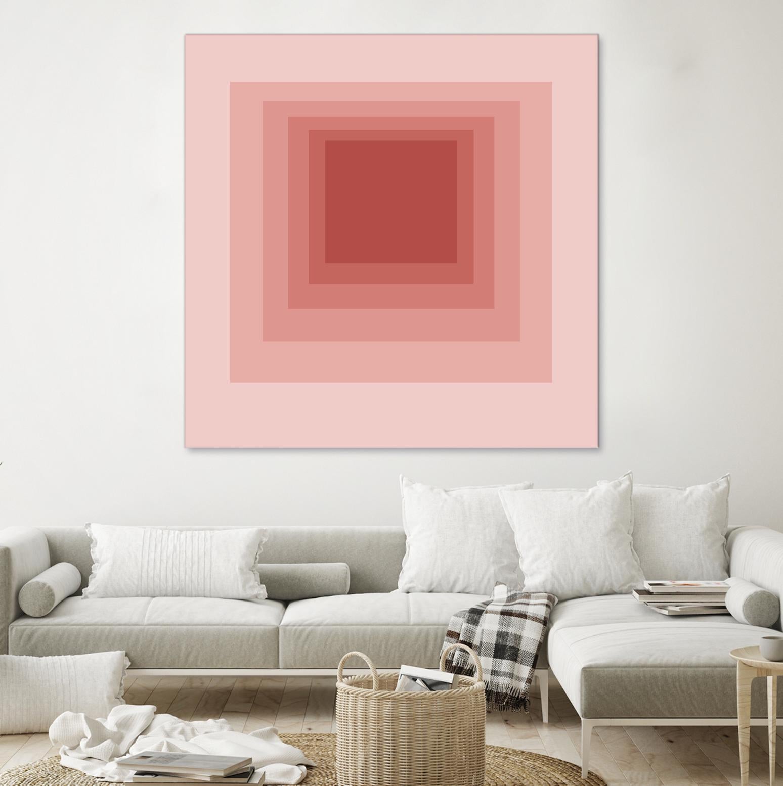 After Josef O by GI ArtLab on GIANT ART - pink abstract