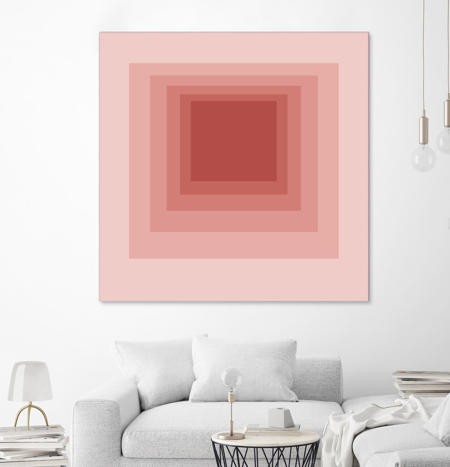 After Josef O by GI ArtLab on GIANT ART - pink abstract