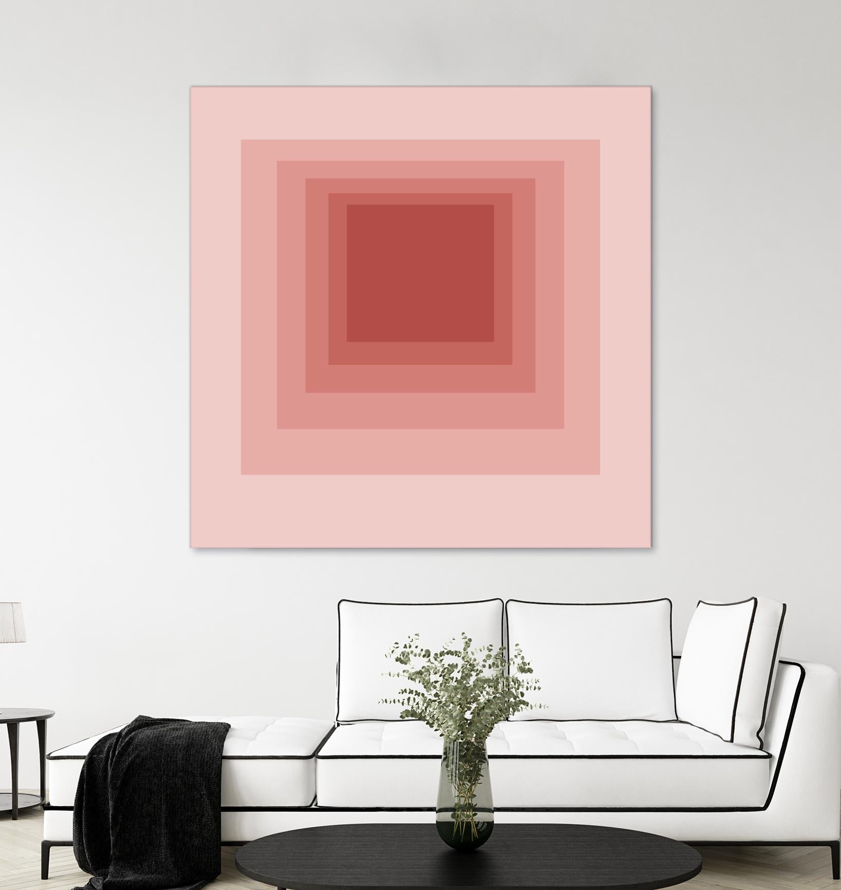 After Josef O by GI ArtLab on GIANT ART - pink abstract