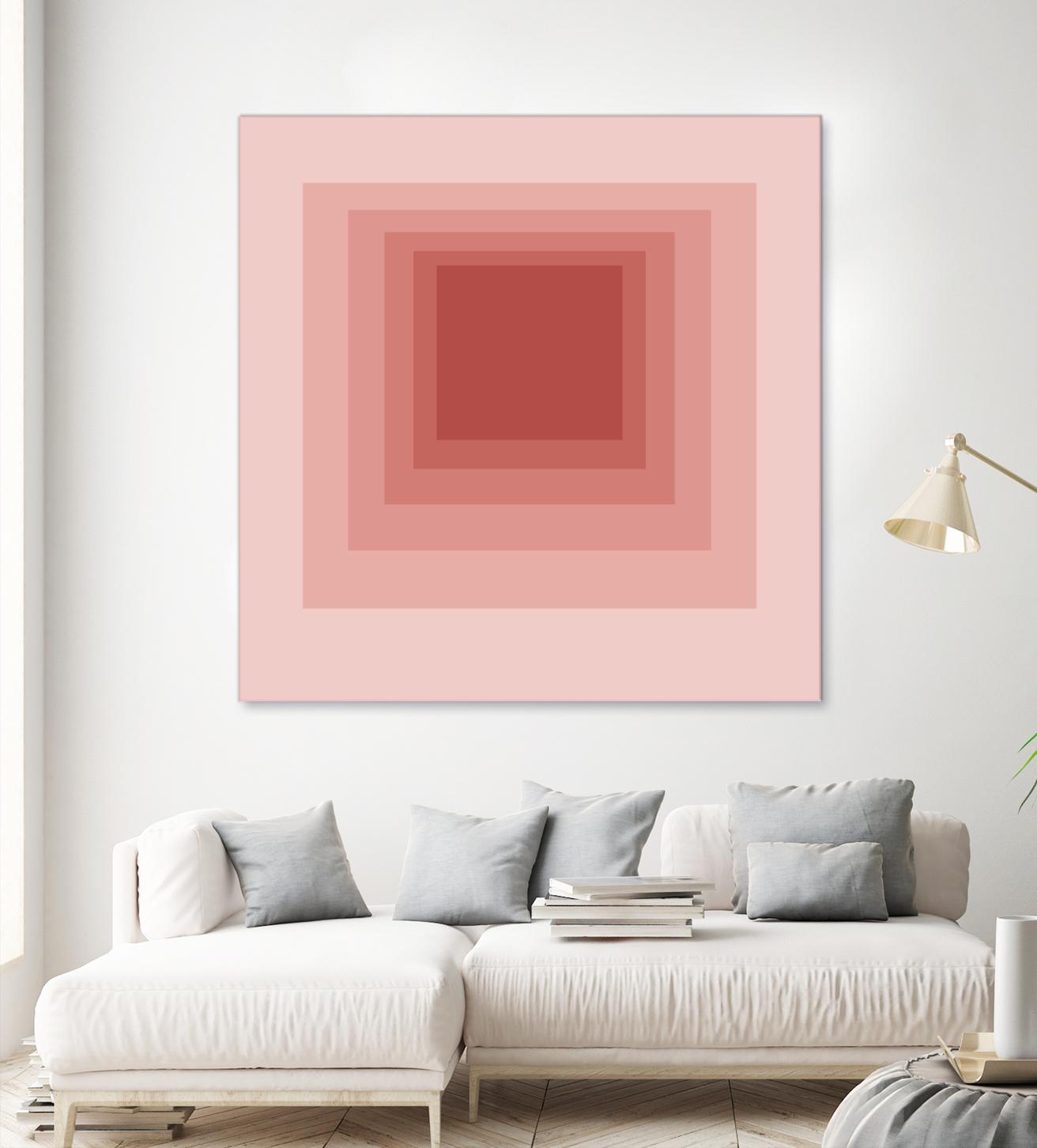 After Josef O by GI ArtLab on GIANT ART - pink abstract