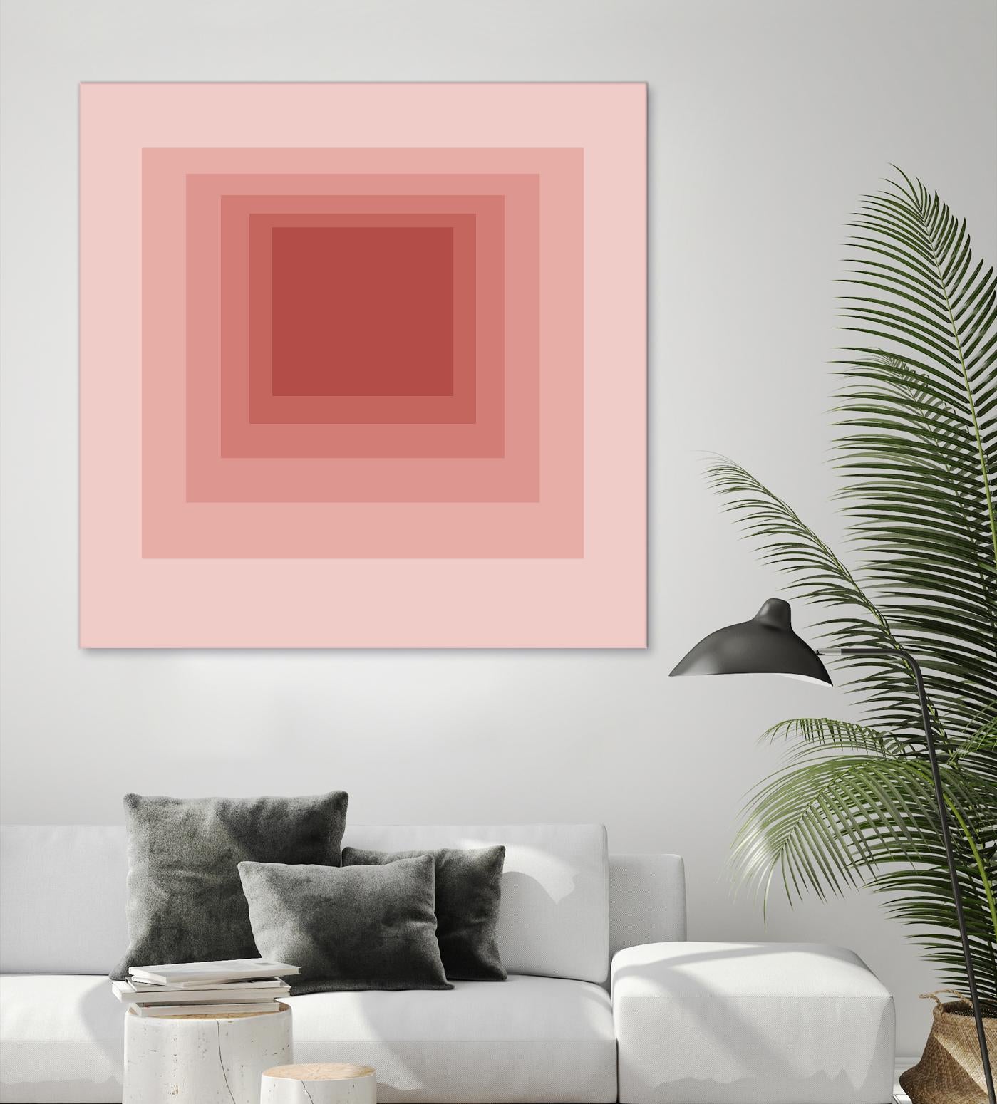 After Josef O by GI ArtLab on GIANT ART - pink abstract