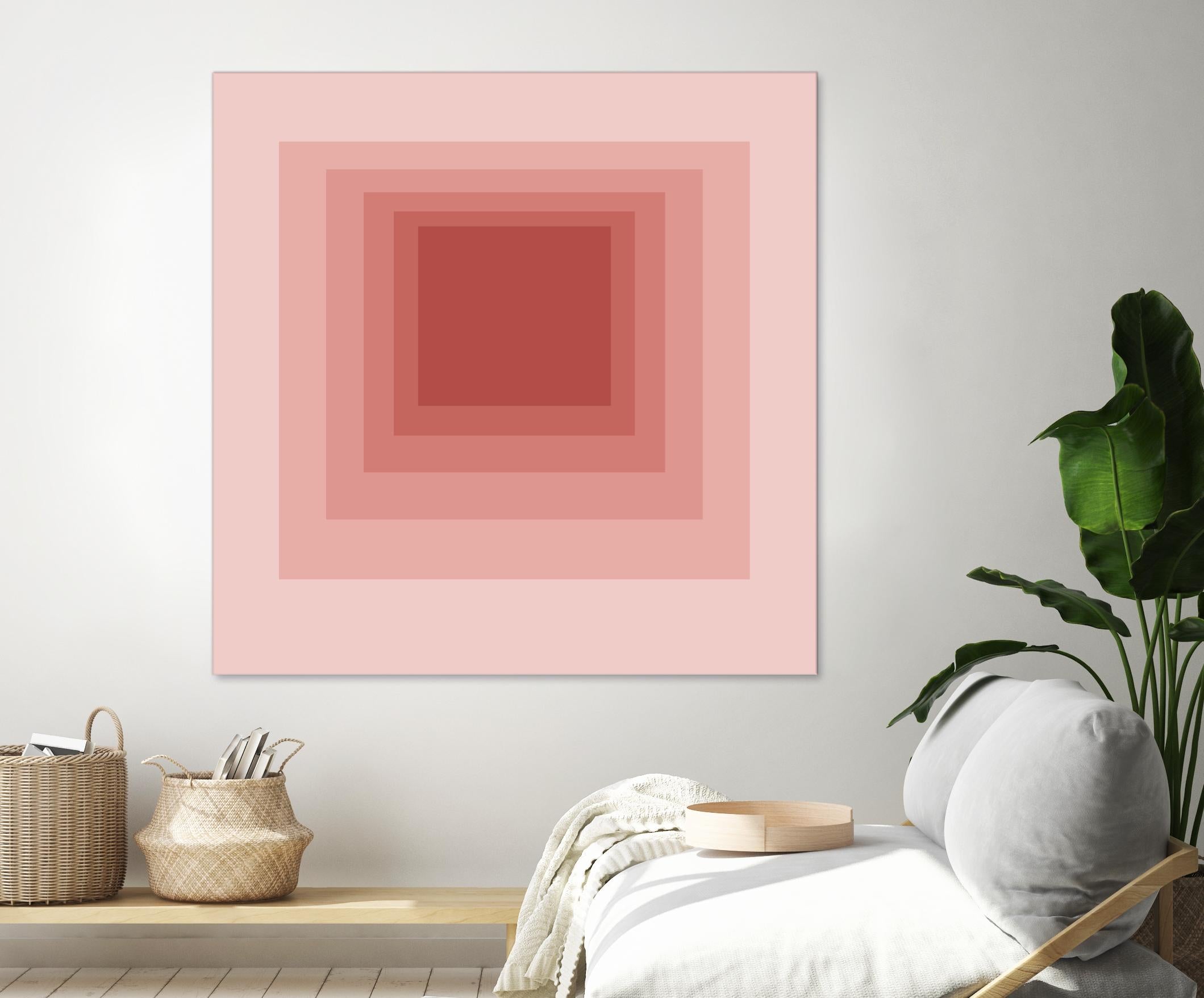After Josef O by GI ArtLab on GIANT ART - pink abstract