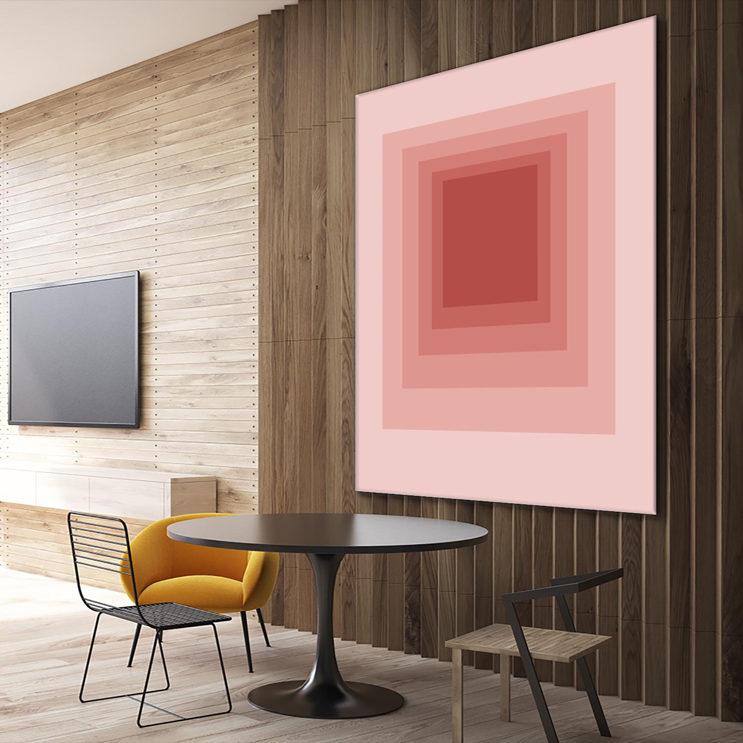 After Josef O by GI ArtLab on GIANT ART - pink abstract