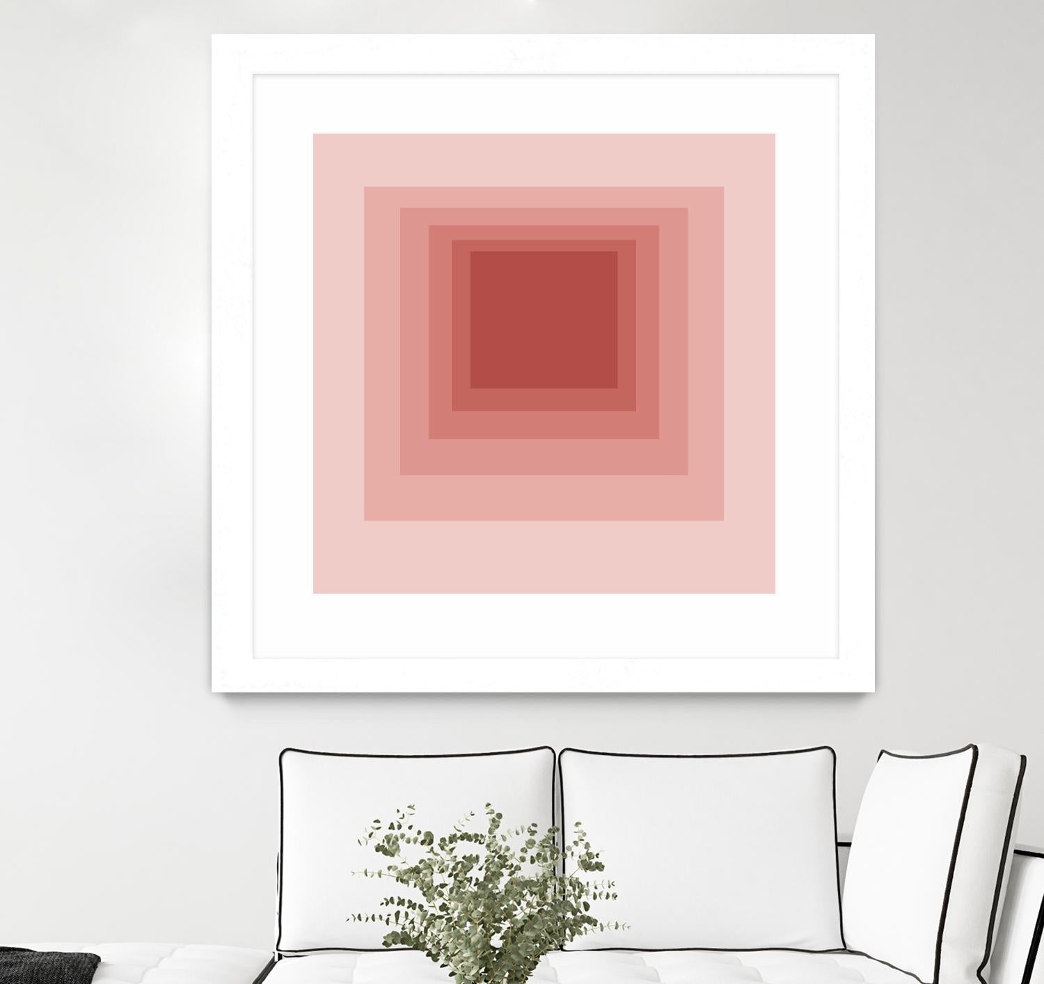 After Josef O by GI ArtLab on GIANT ART - pink abstract