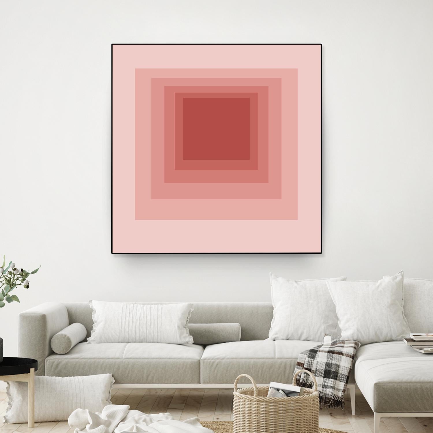 After Josef O by GI ArtLab on GIANT ART - pink abstract