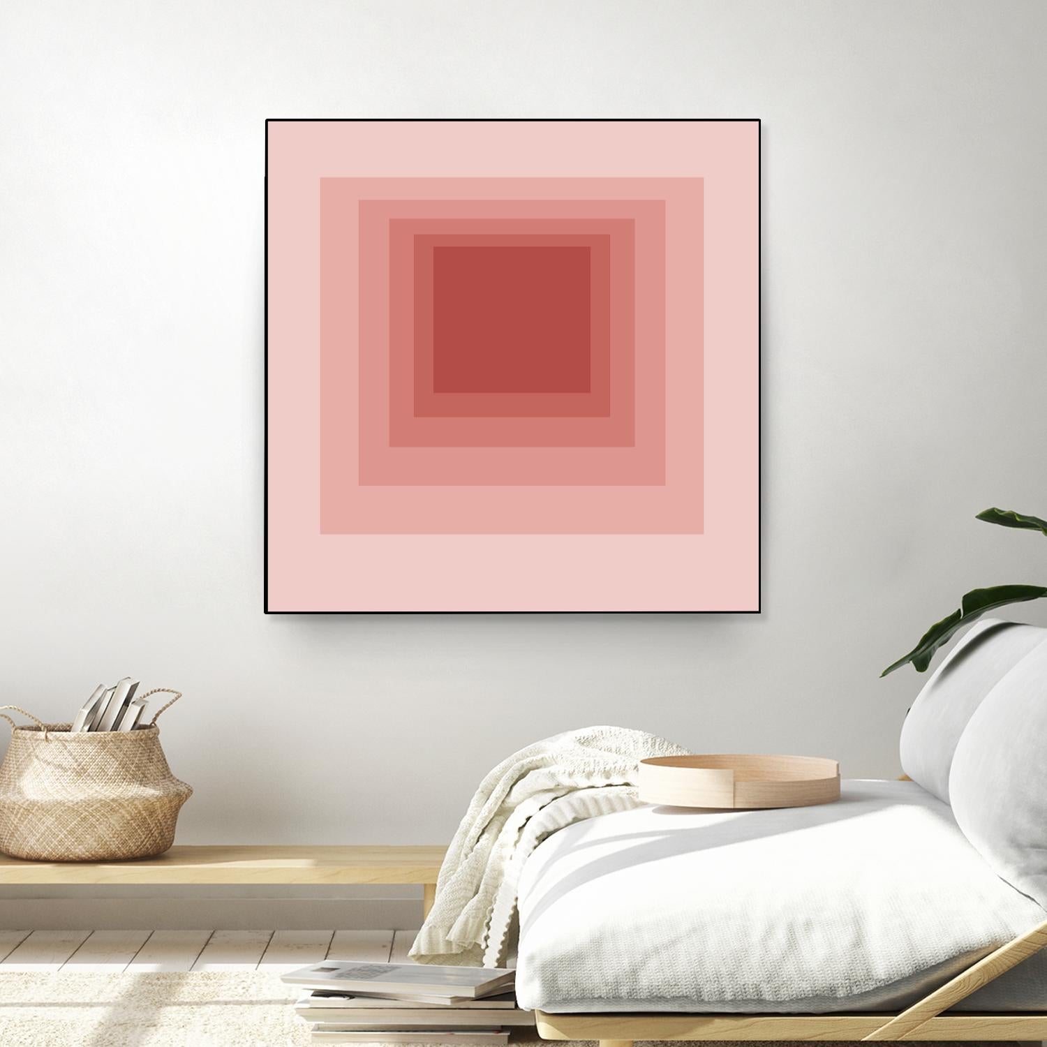 After Josef O by GI ArtLab on GIANT ART - pink abstract