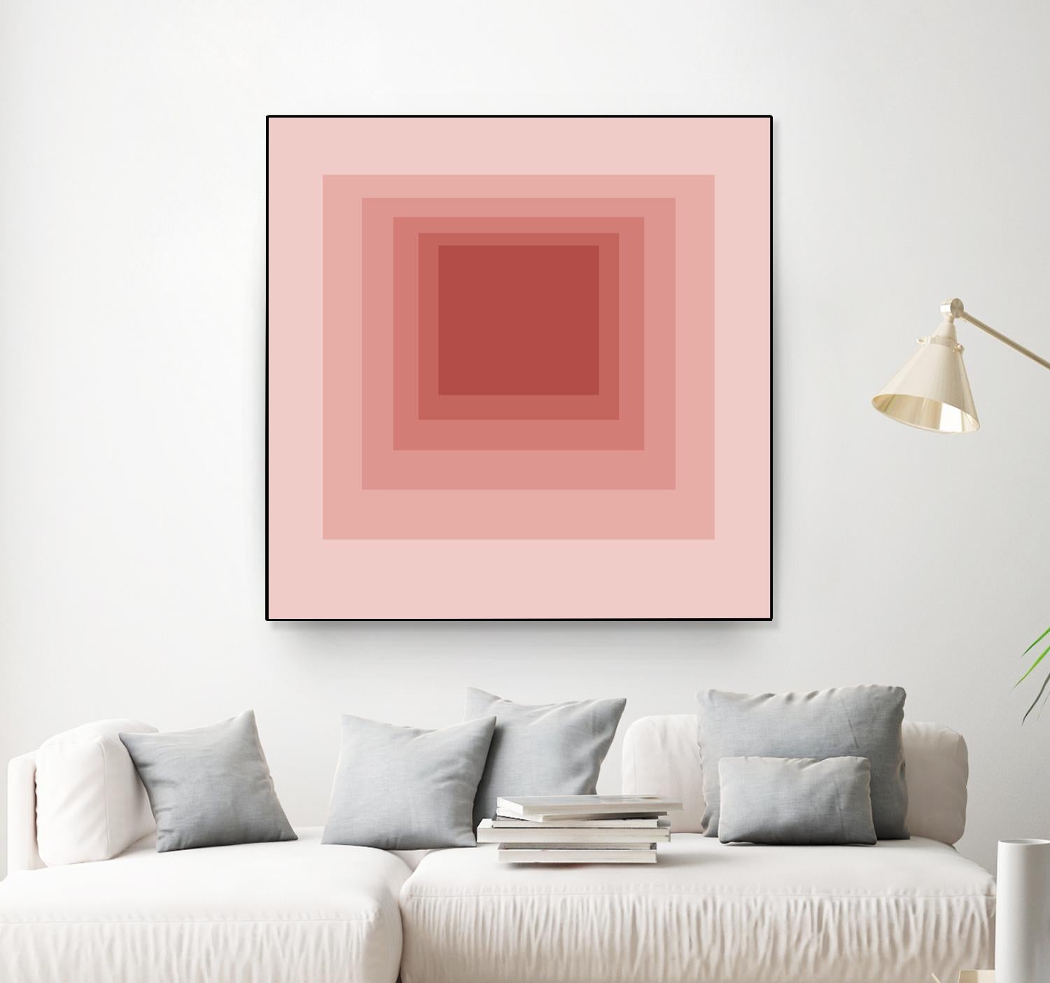 After Josef O by GI ArtLab on GIANT ART - pink abstract