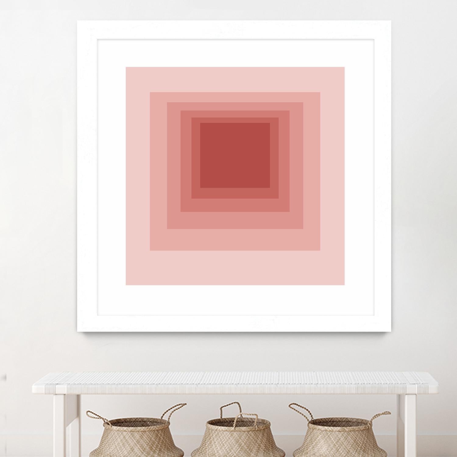 After Josef O by GI ArtLab on GIANT ART - pink abstract