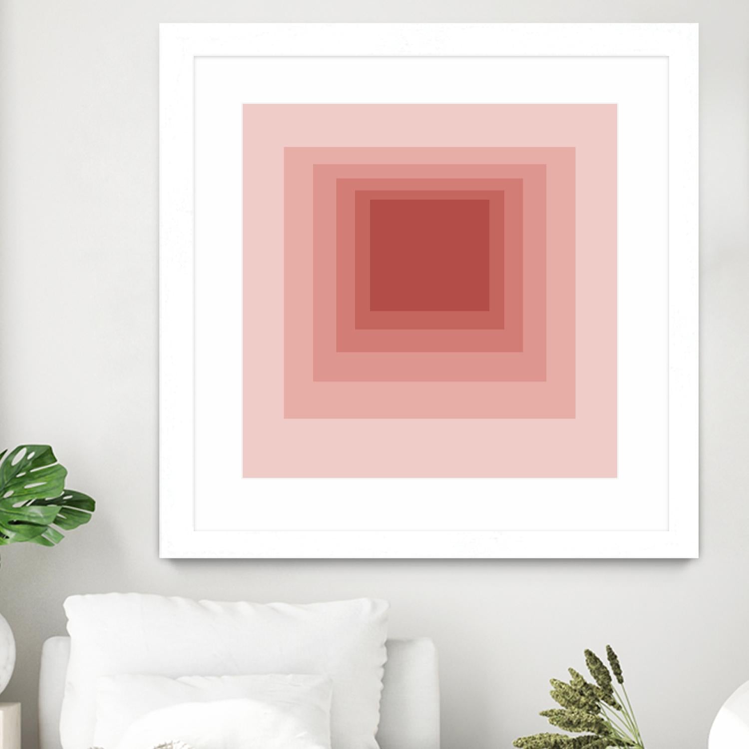 After Josef O by GI ArtLab on GIANT ART - pink abstract