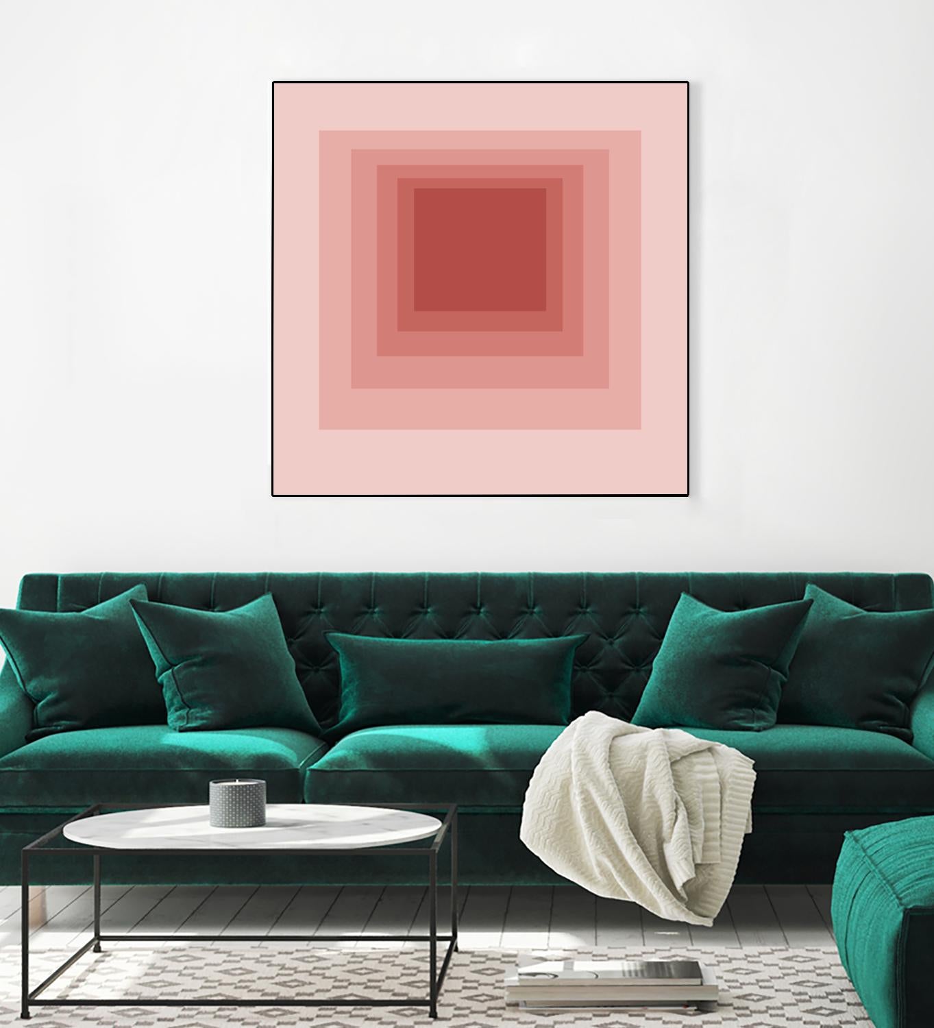 After Josef O by GI ArtLab on GIANT ART - pink abstract