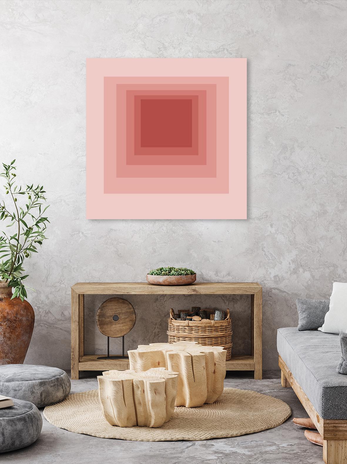 After Josef O by GI ArtLab on GIANT ART - pink abstract