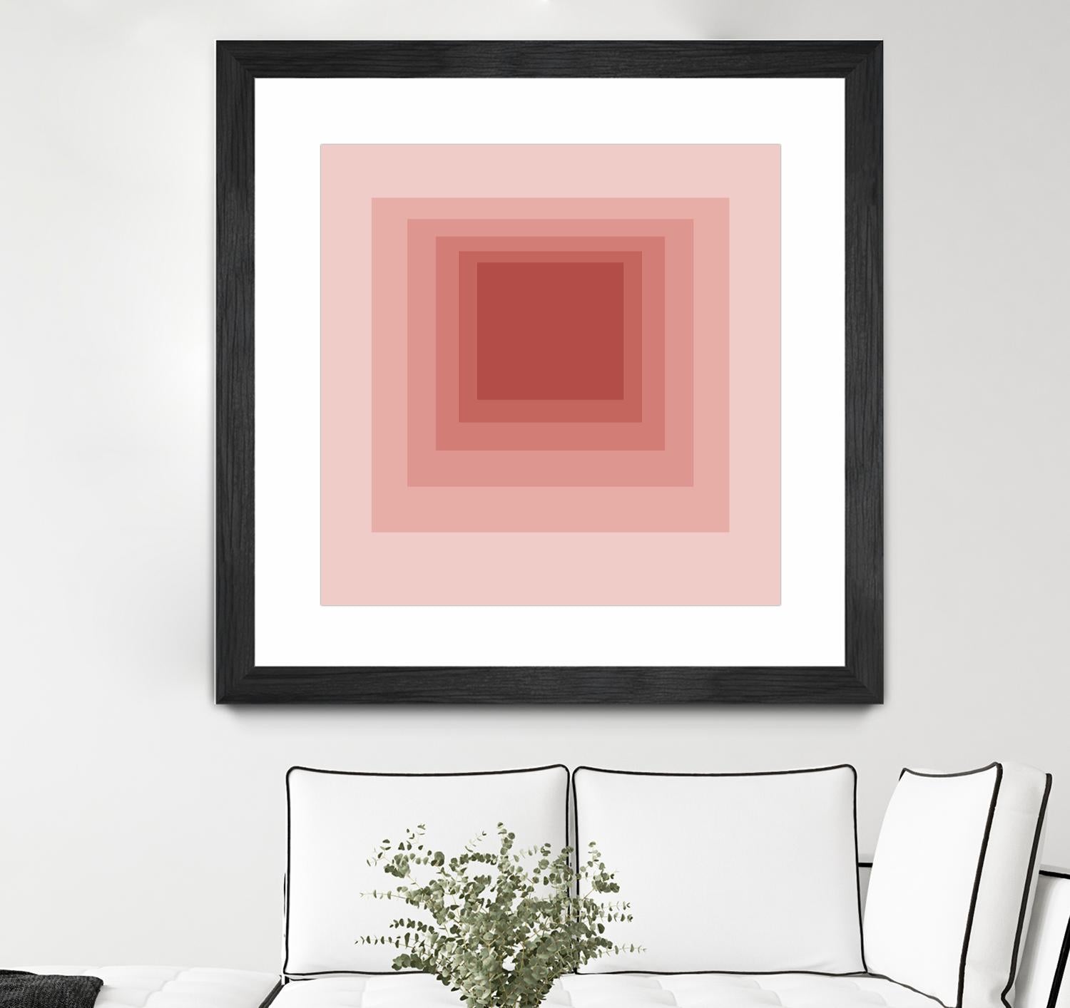 After Josef O by GI ArtLab on GIANT ART - pink abstract