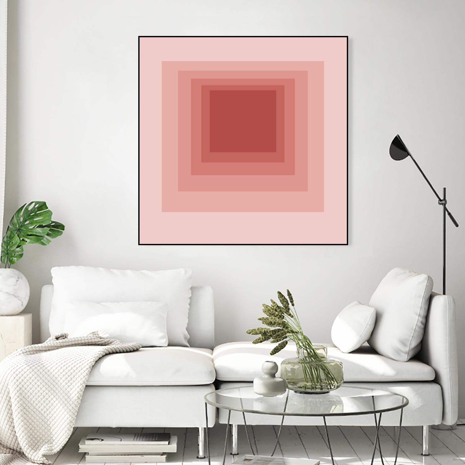 After Josef O by GI ArtLab on GIANT ART - pink abstract