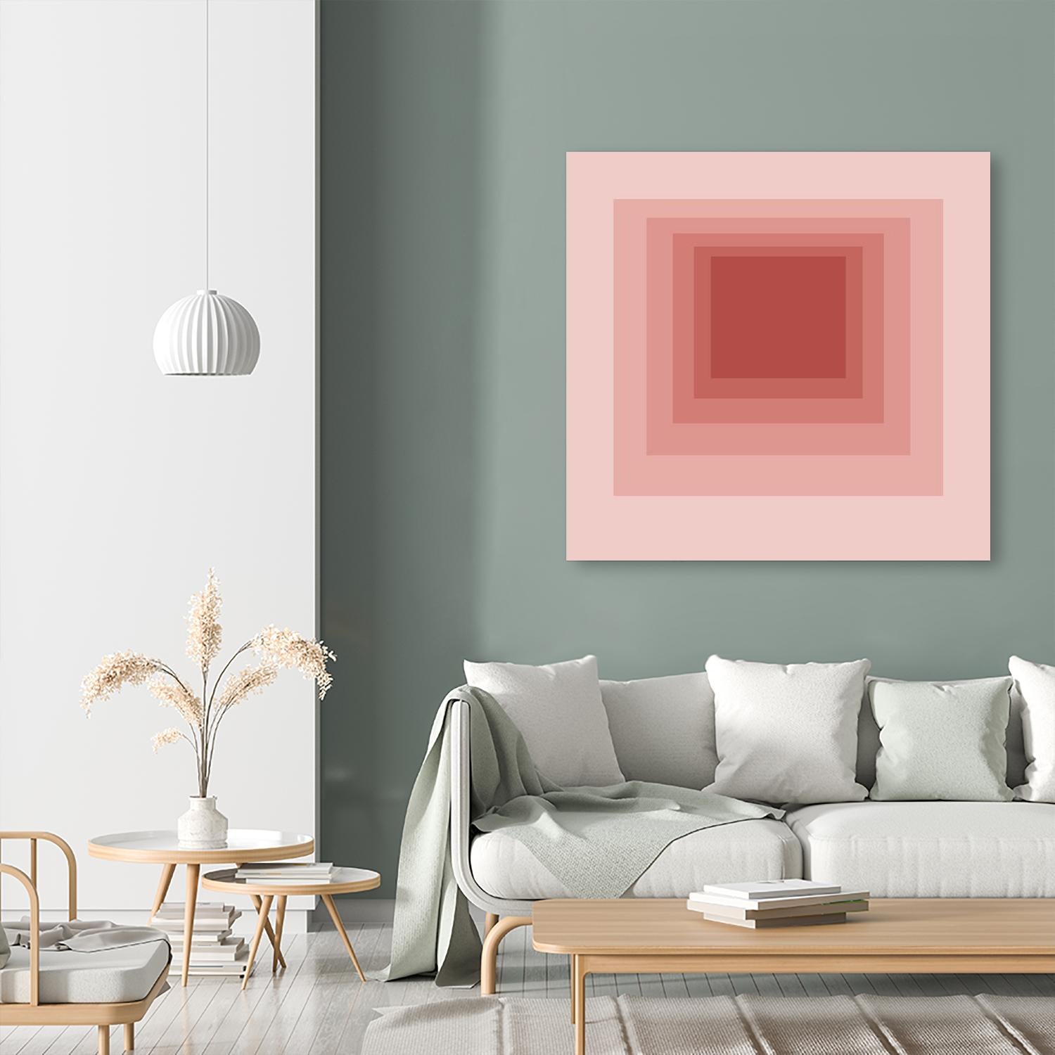 After Josef O by GI ArtLab on GIANT ART - pink abstract