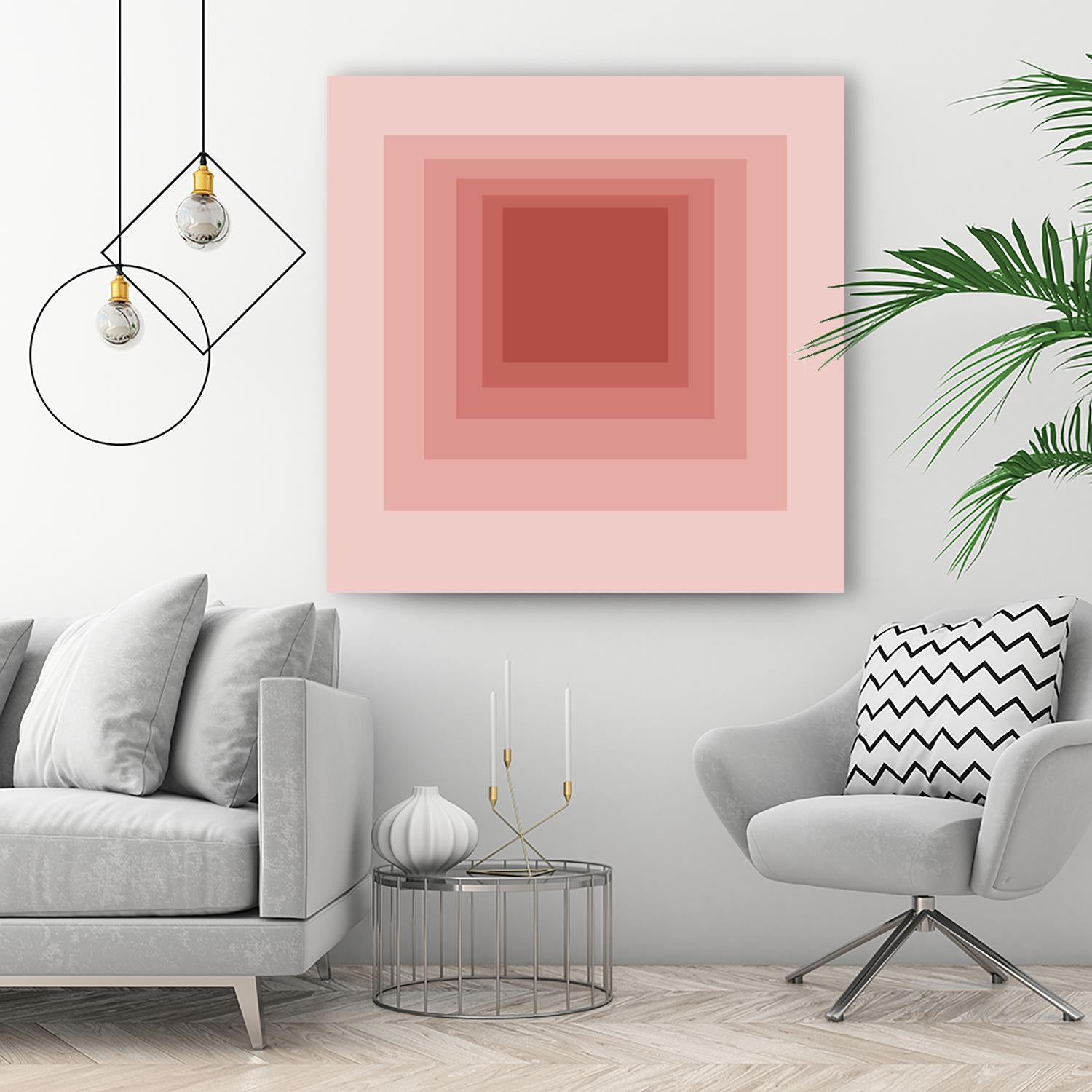 After Josef O by GI ArtLab on GIANT ART - pink abstract