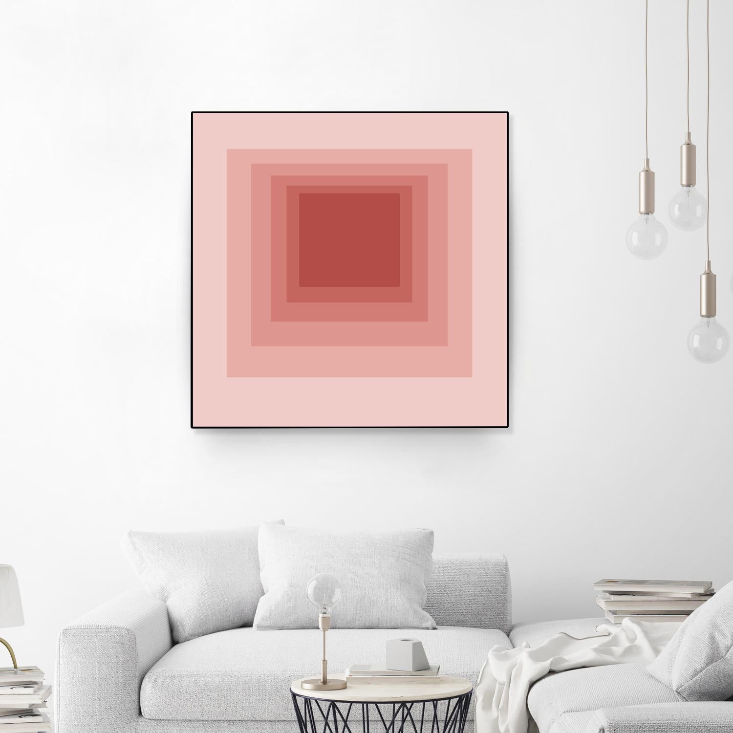 After Josef O by GI ArtLab on GIANT ART - pink abstract