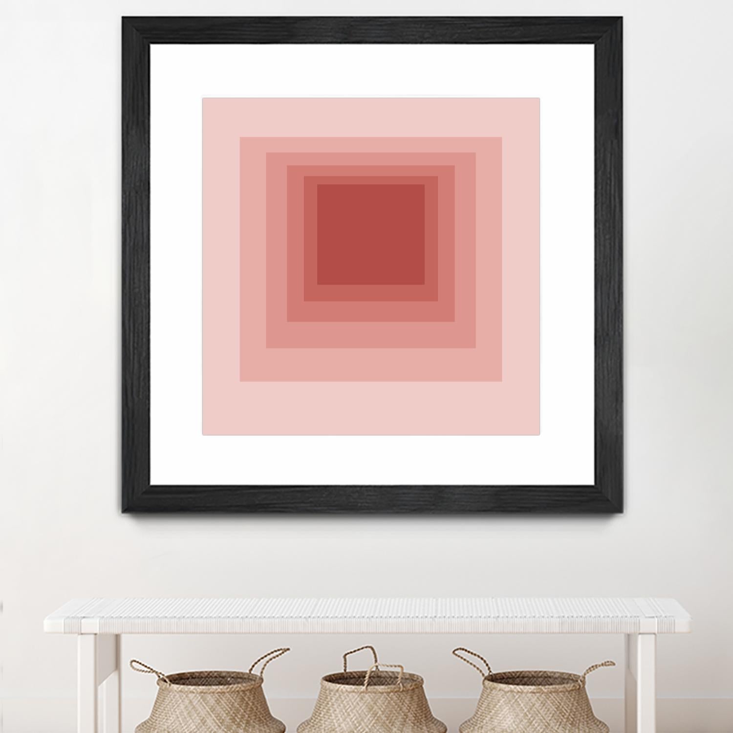 After Josef O by GI ArtLab on GIANT ART - pink abstract