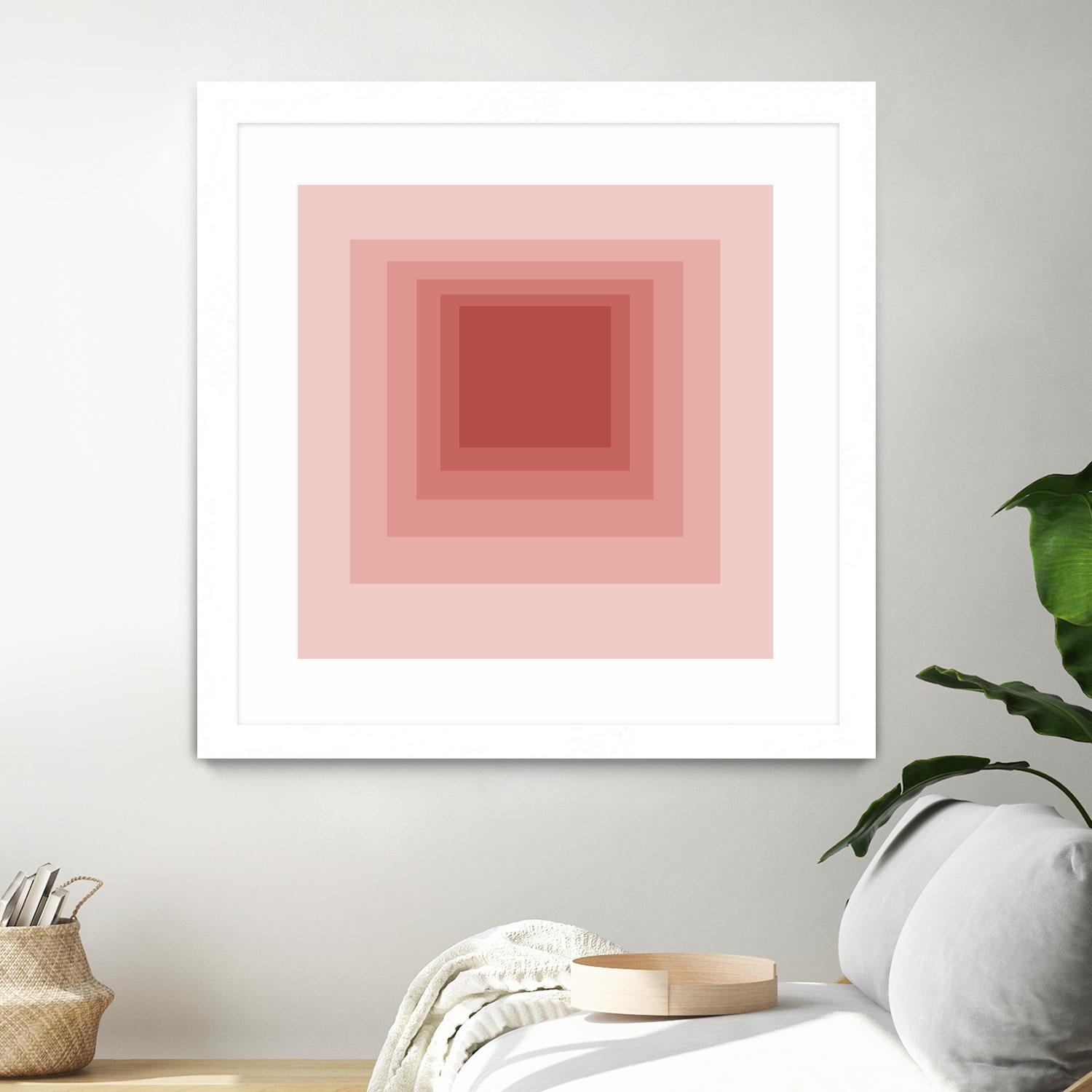 After Josef O by GI ArtLab on GIANT ART - pink abstract