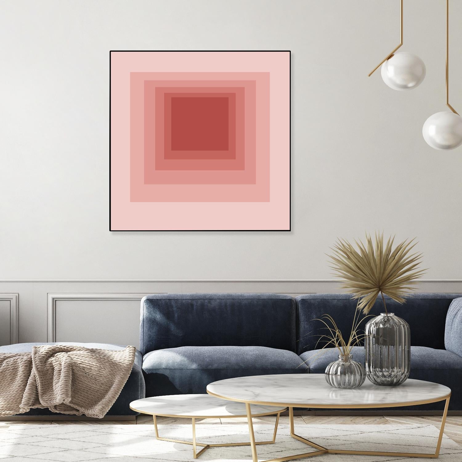 After Josef O by GI ArtLab on GIANT ART - pink abstract