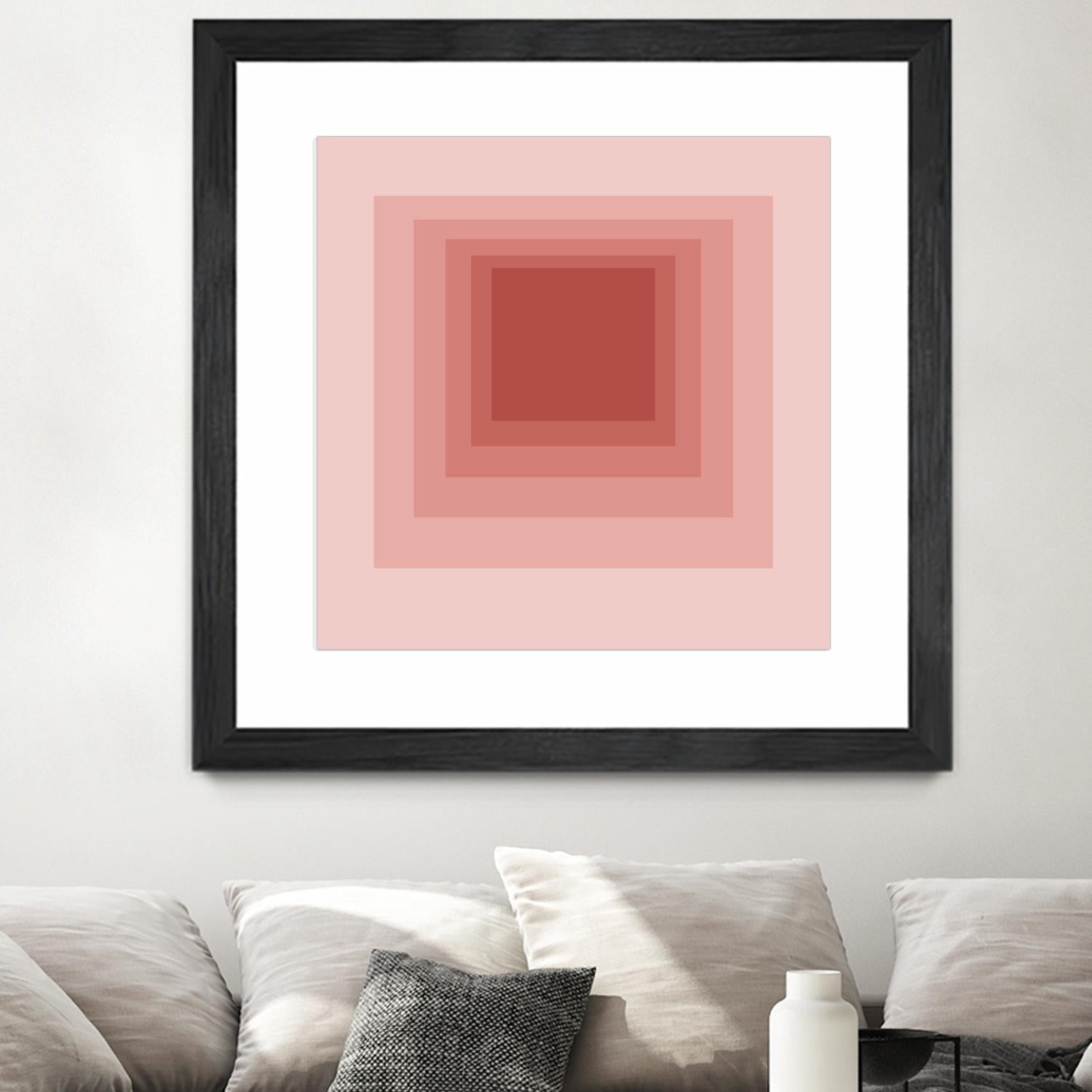 After Josef O by GI ArtLab on GIANT ART - pink abstract
