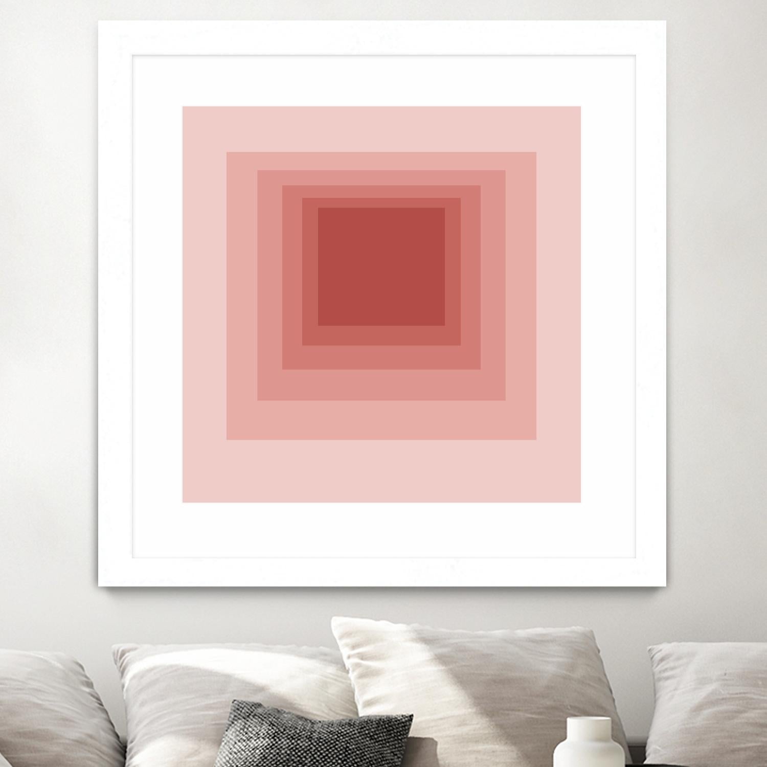 After Josef O by GI ArtLab on GIANT ART - pink abstract