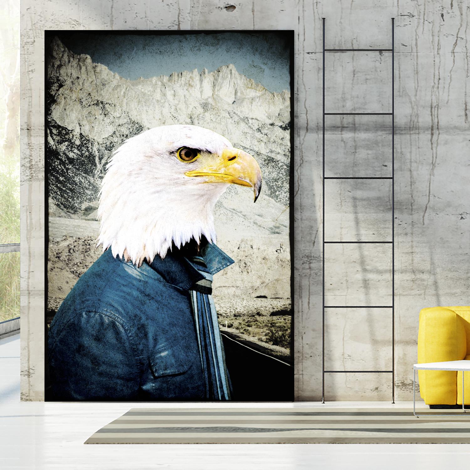 Free Spirit by GI ArtLab on GIANT ART - white contemporary