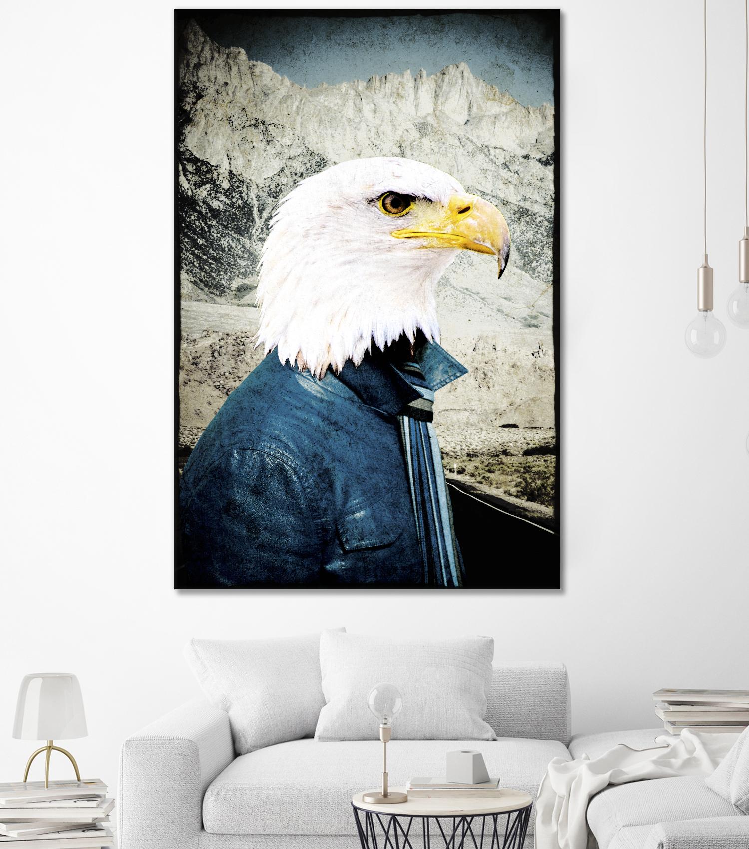 Free Spirit by GI ArtLab on GIANT ART - white contemporary