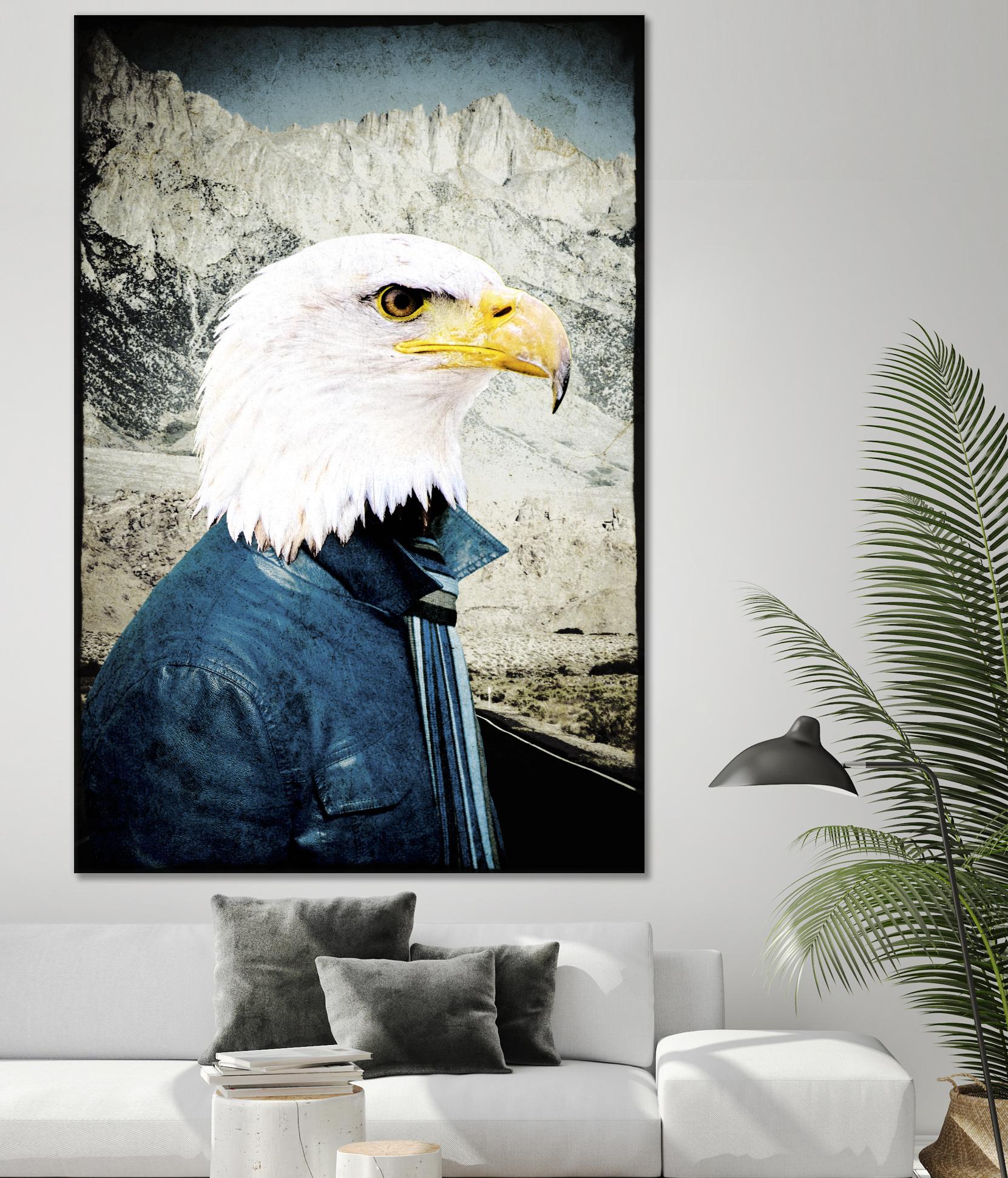 Free Spirit by GI ArtLab on GIANT ART - white contemporary