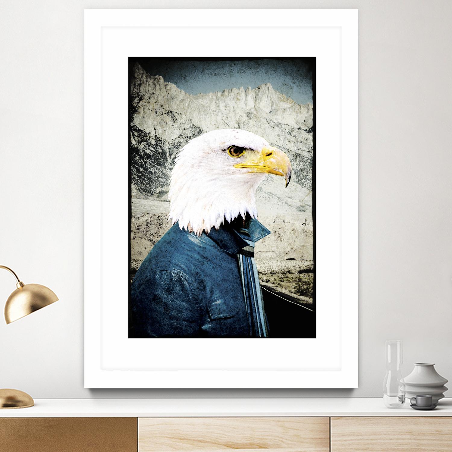 Free Spirit by GI ArtLab on GIANT ART - white contemporary