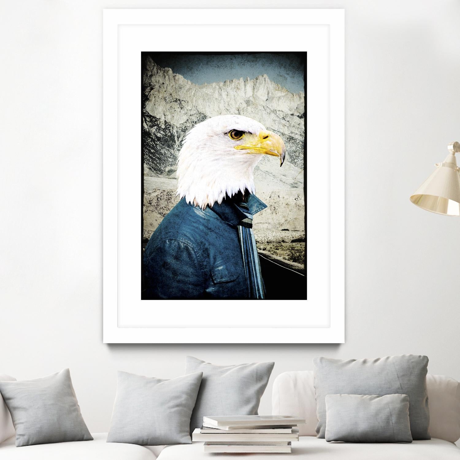 Free Spirit by GI ArtLab on GIANT ART - white contemporary