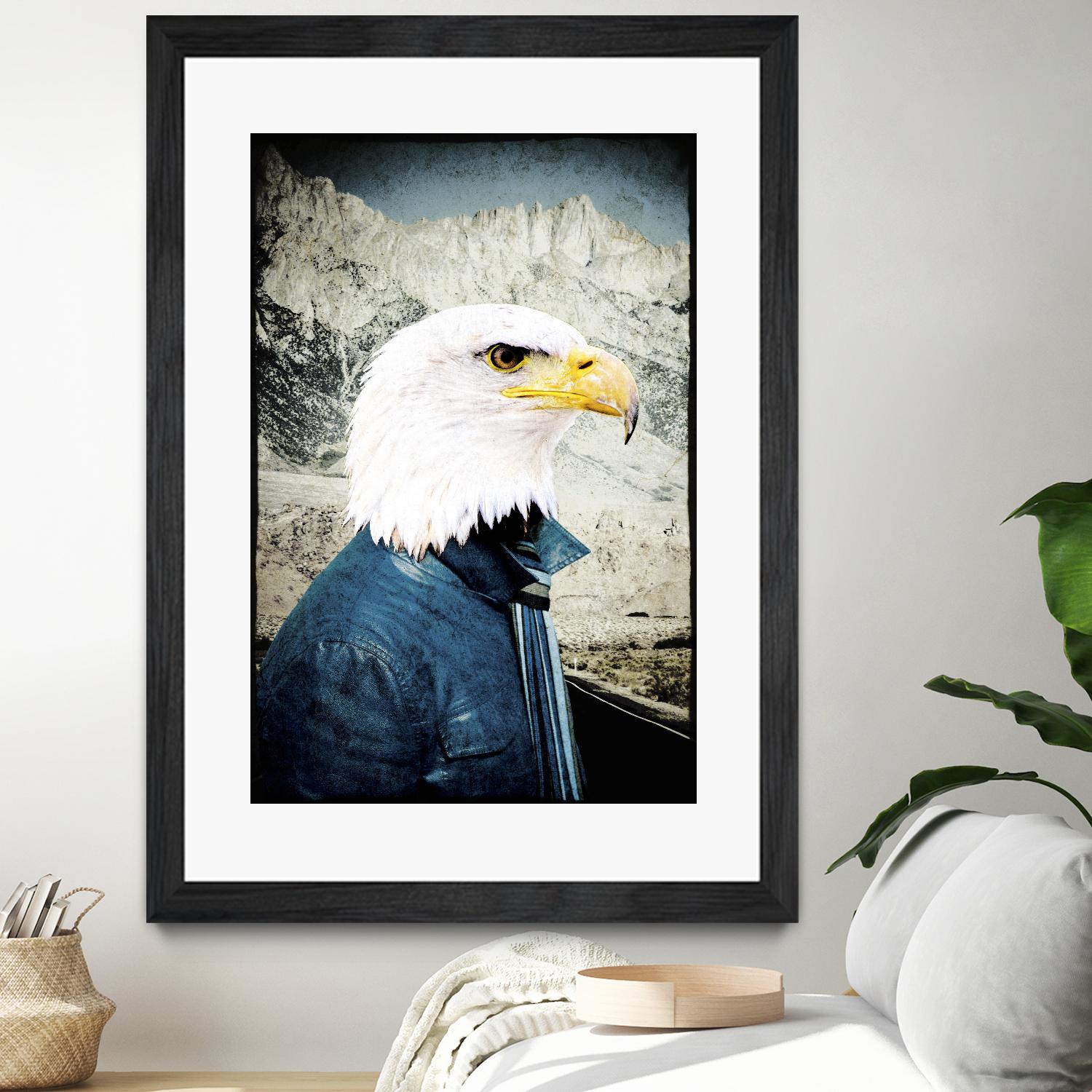 Free Spirit by GI ArtLab on GIANT ART - white contemporary