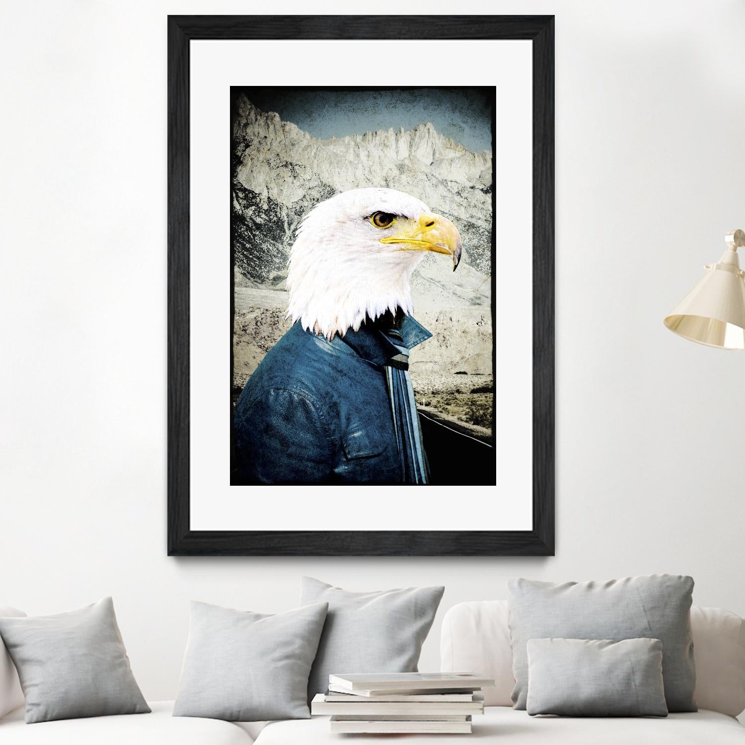 Free Spirit by GI ArtLab on GIANT ART - white contemporary
