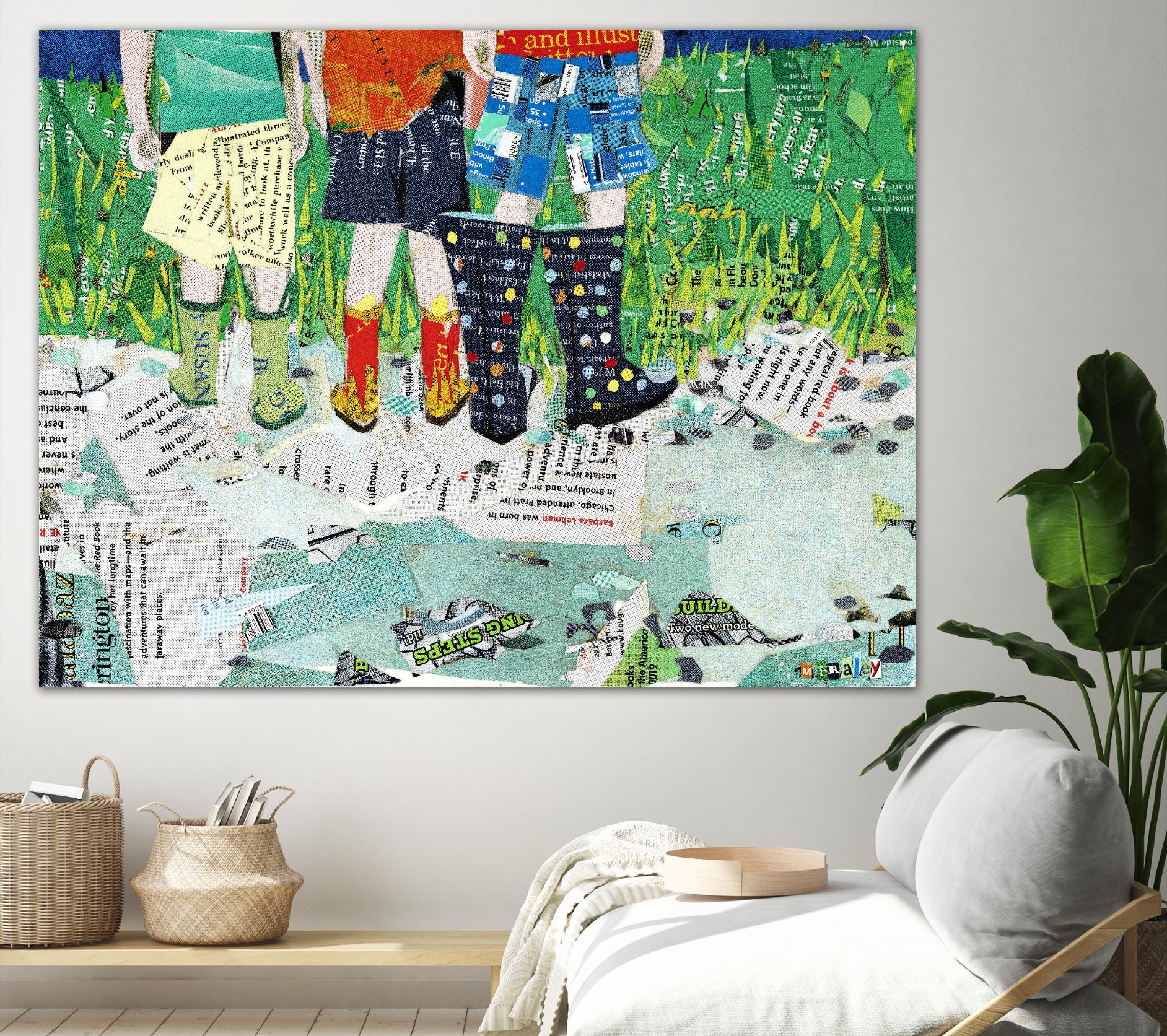 Calm #5, Yacolt WA by Mark Fraley on GIANT ART - green contemporary