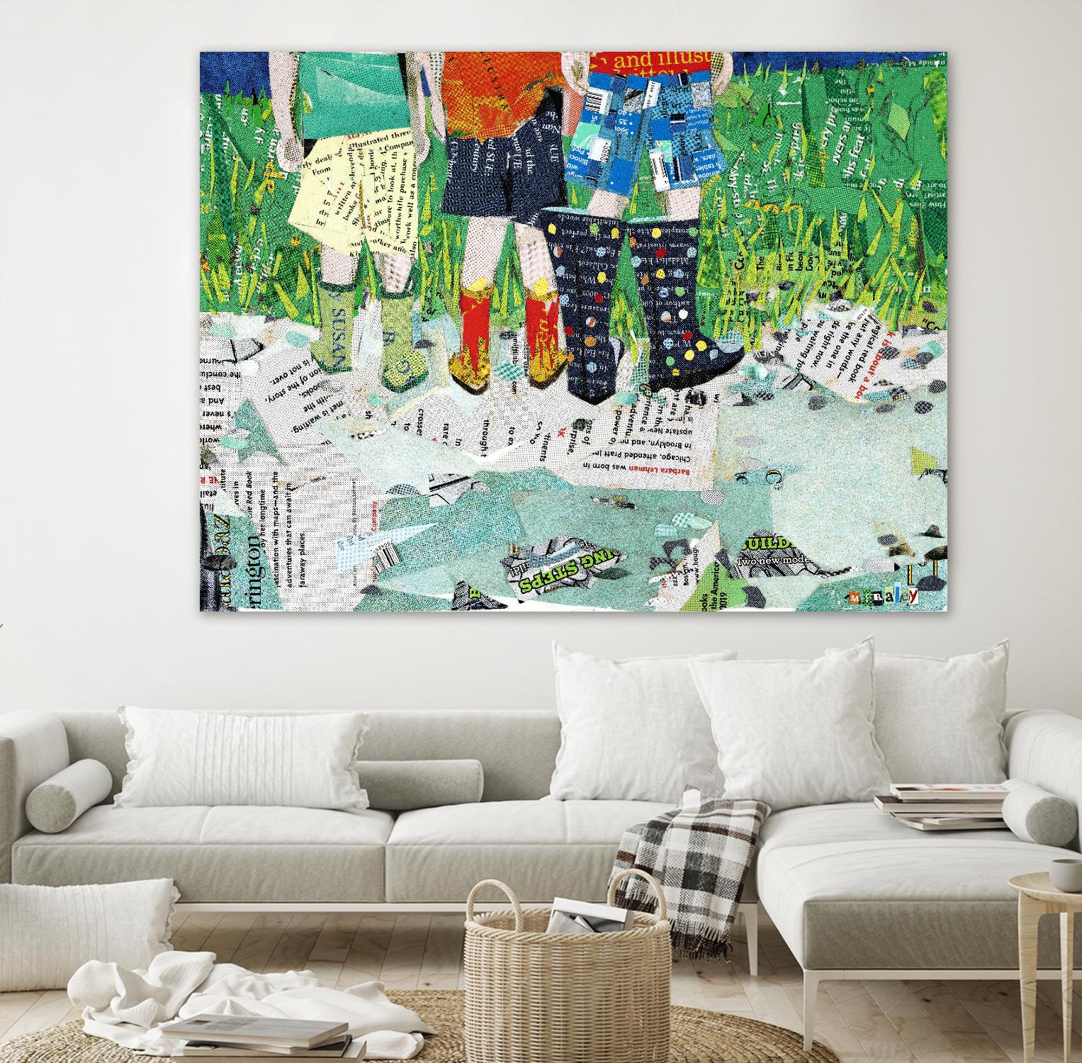 Calm #5, Yacolt WA by Mark Fraley on GIANT ART - green contemporary