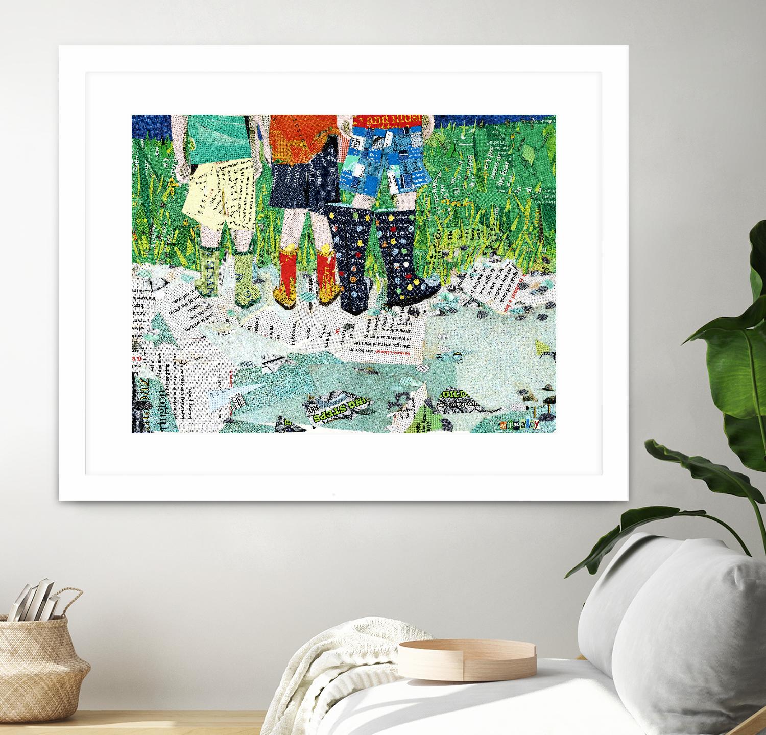 Calm #5, Yacolt WA by Mark Fraley on GIANT ART - green contemporary