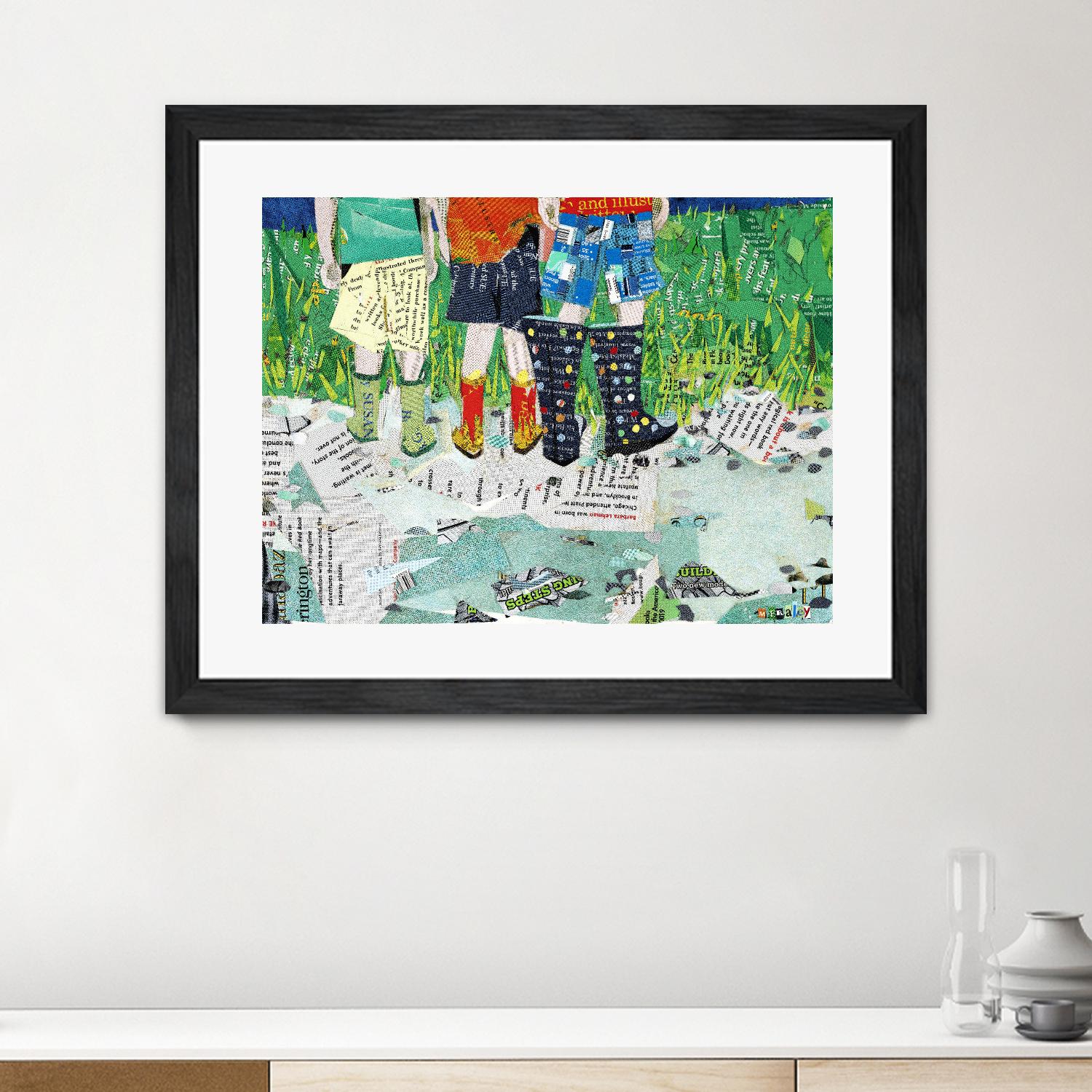 Calm #5, Yacolt WA by Mark Fraley on GIANT ART - green contemporary