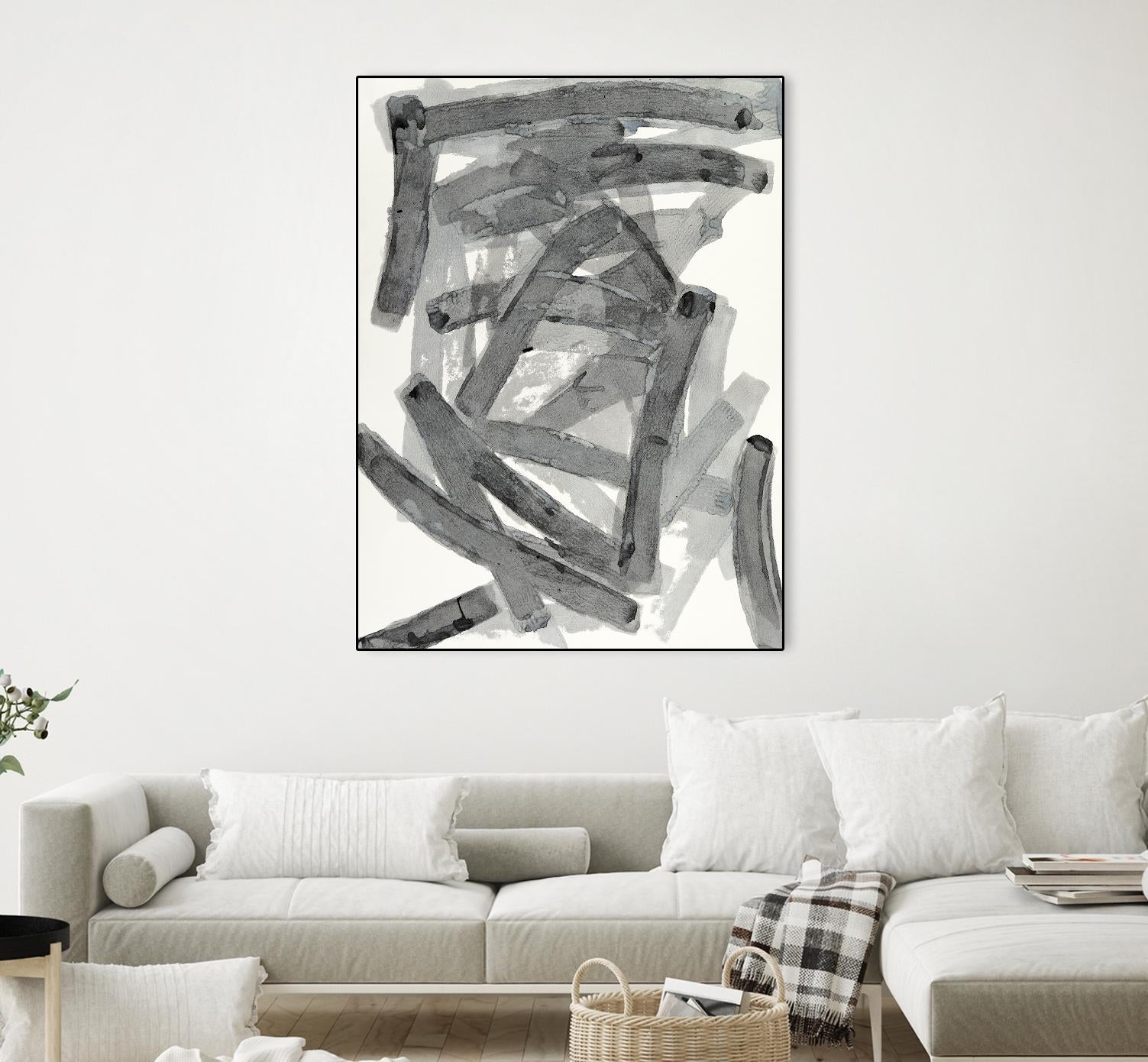 Abstract Expression 3 by Franka Palek on GIANT ART - beige abstract