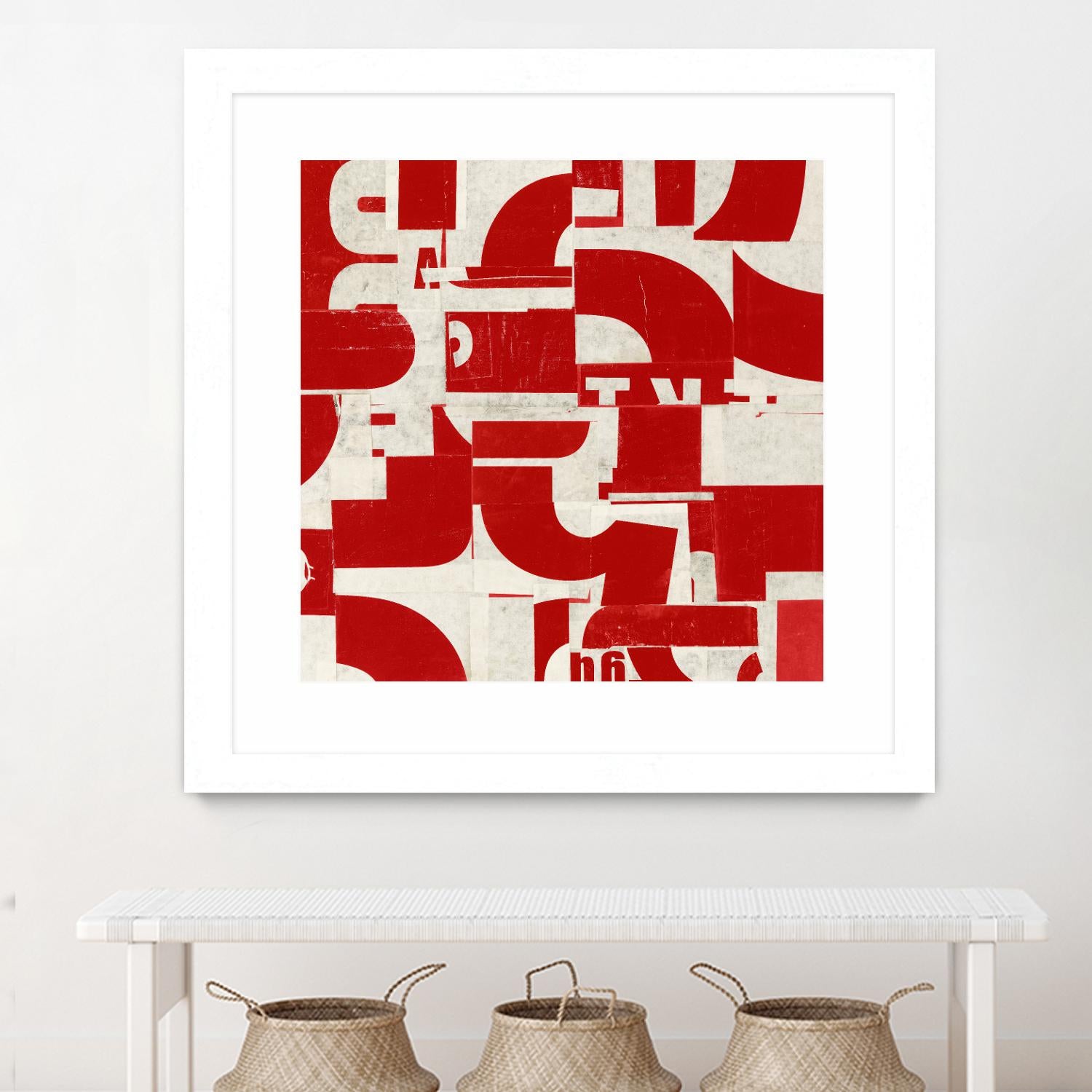 Methodical by JB Hall on GIANT ART - red abstract