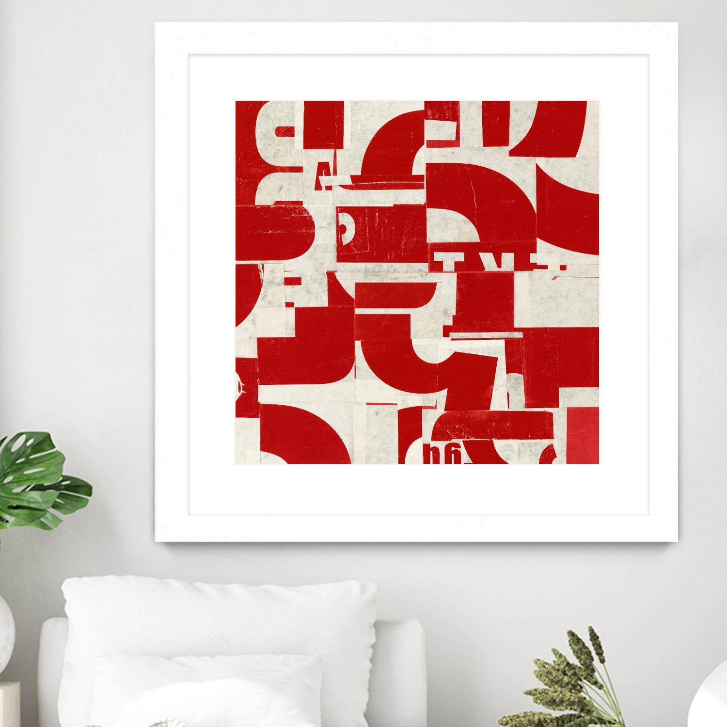 Methodical by JB Hall on GIANT ART - red abstract