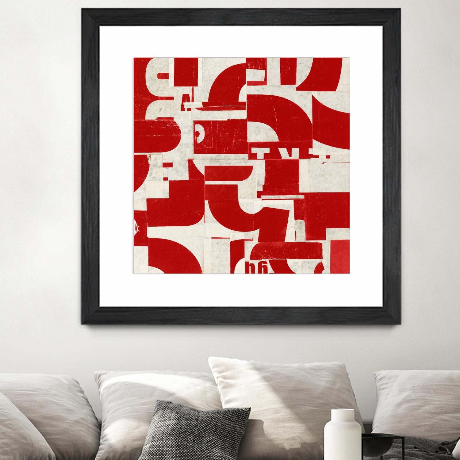 Methodical by JB Hall on GIANT ART - red abstract