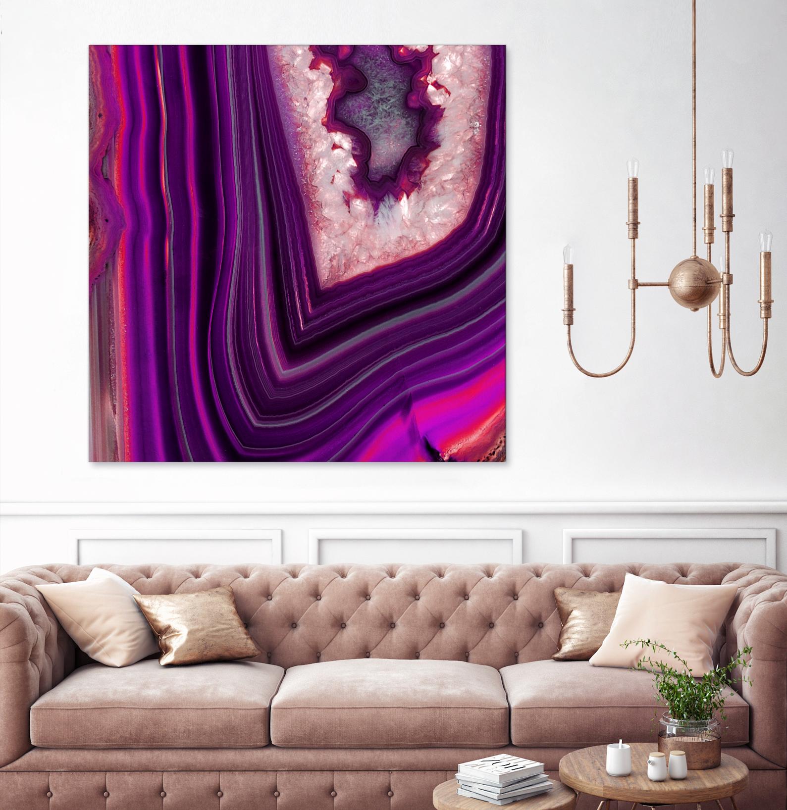 Saturn Geode by GI ArtLab on GIANT ART - white abstract