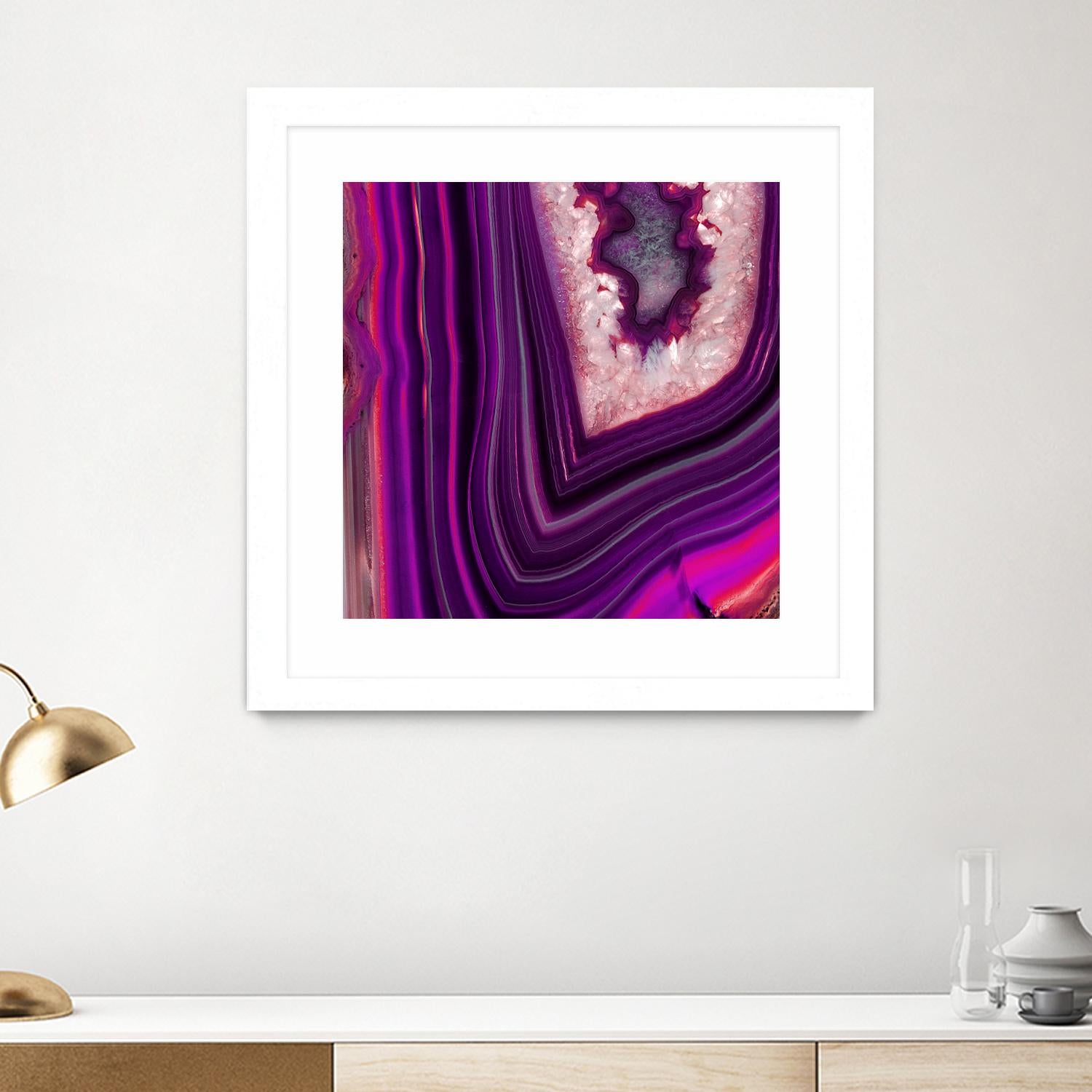 Saturn Geode by GI ArtLab on GIANT ART - white abstract