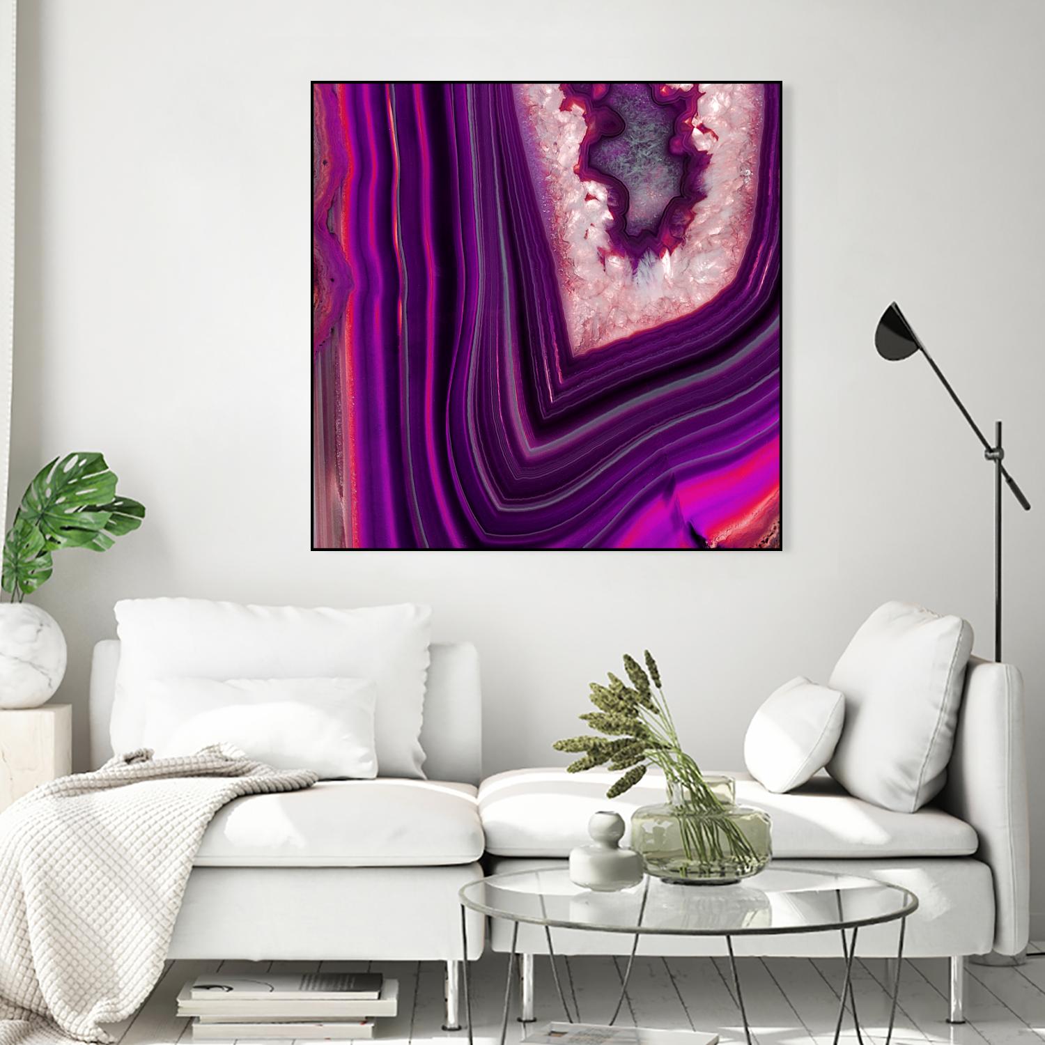 Saturn Geode by GI ArtLab on GIANT ART - white abstract