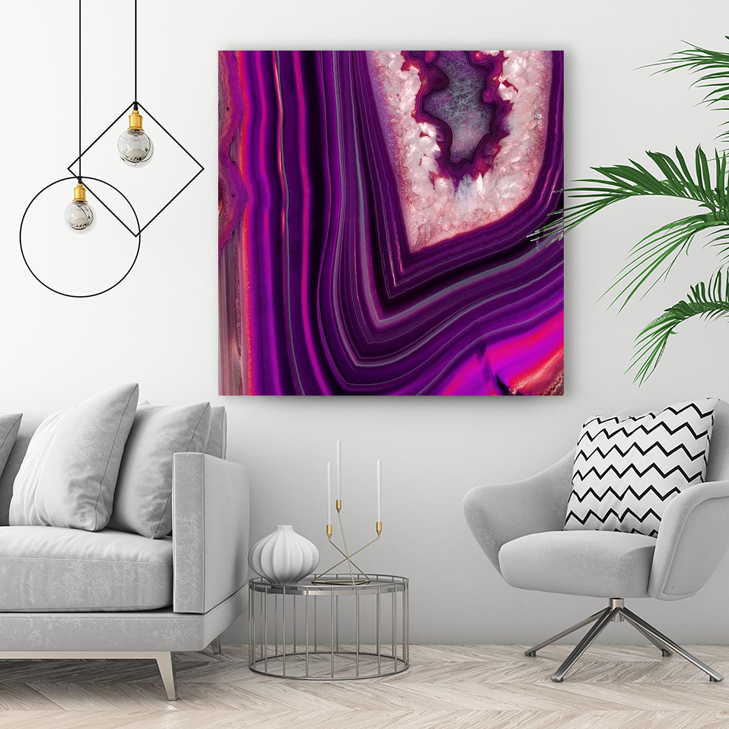 Saturn Geode by GI ArtLab on GIANT ART - white abstract