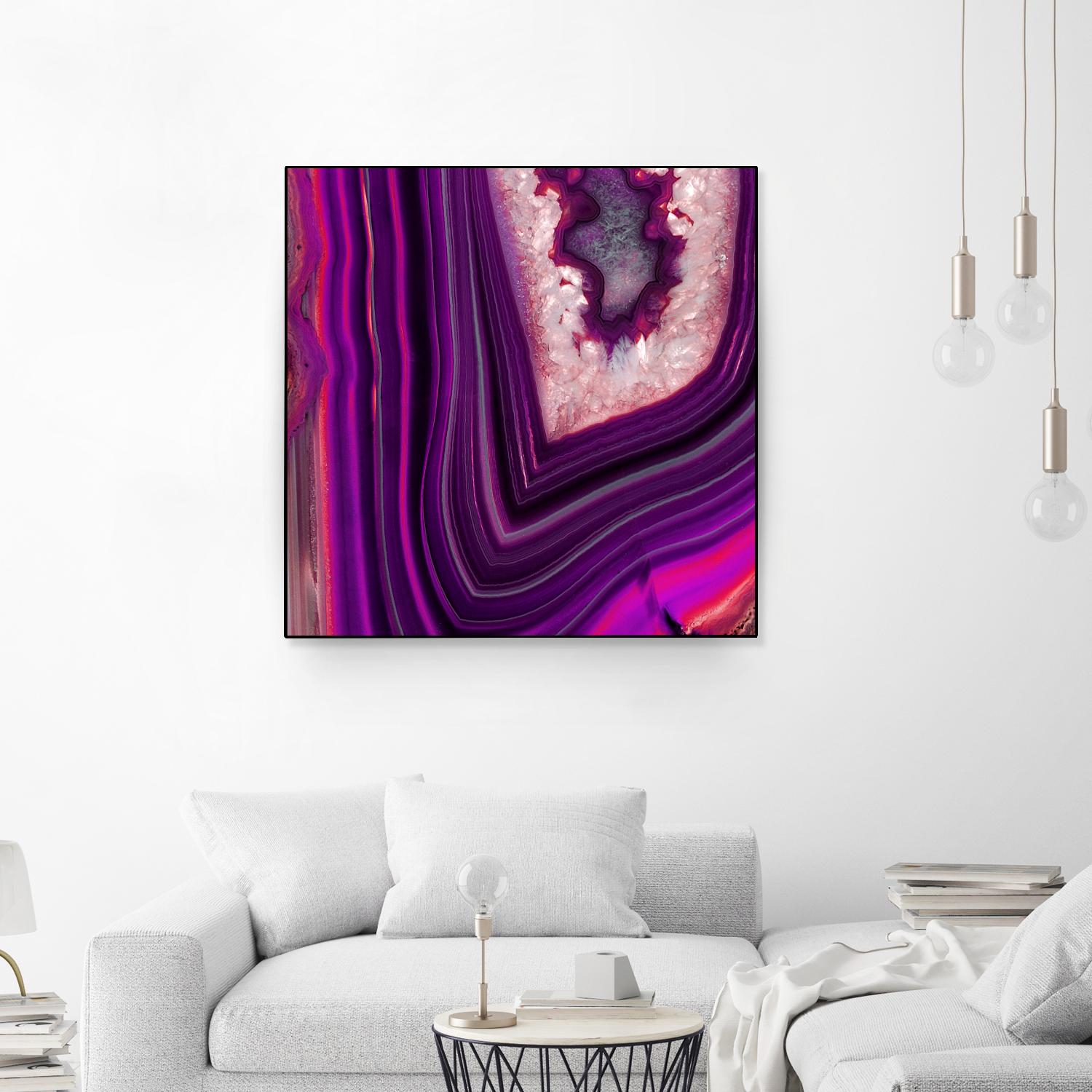 Saturn Geode by GI ArtLab on GIANT ART - white abstract