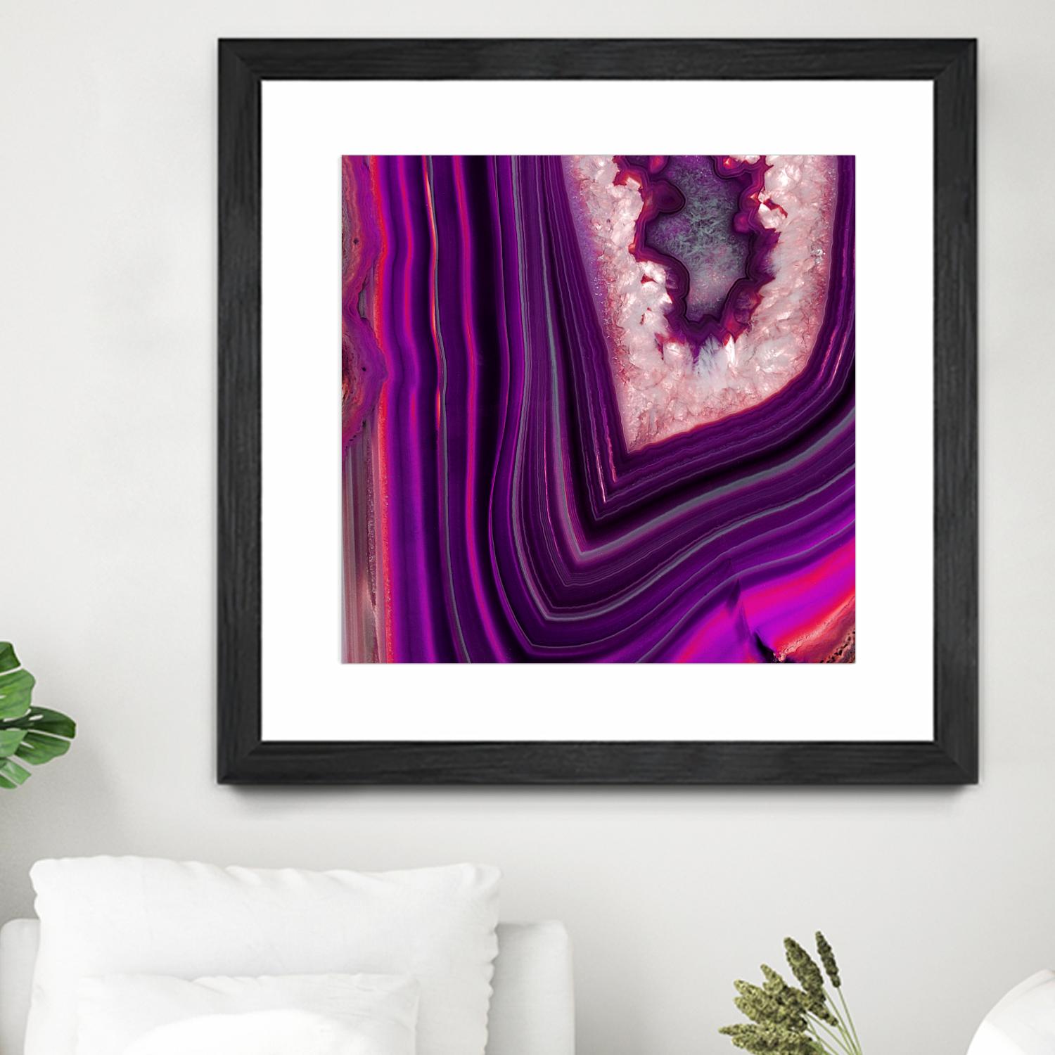 Saturn Geode by GI ArtLab on GIANT ART - white abstract