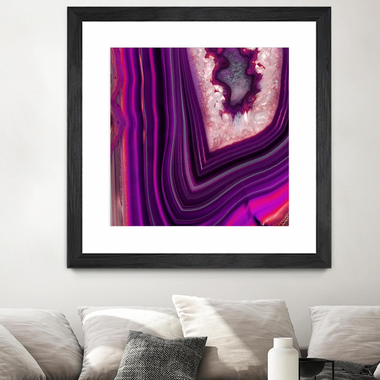 Saturn Geode by GI ArtLab on GIANT ART - white abstract